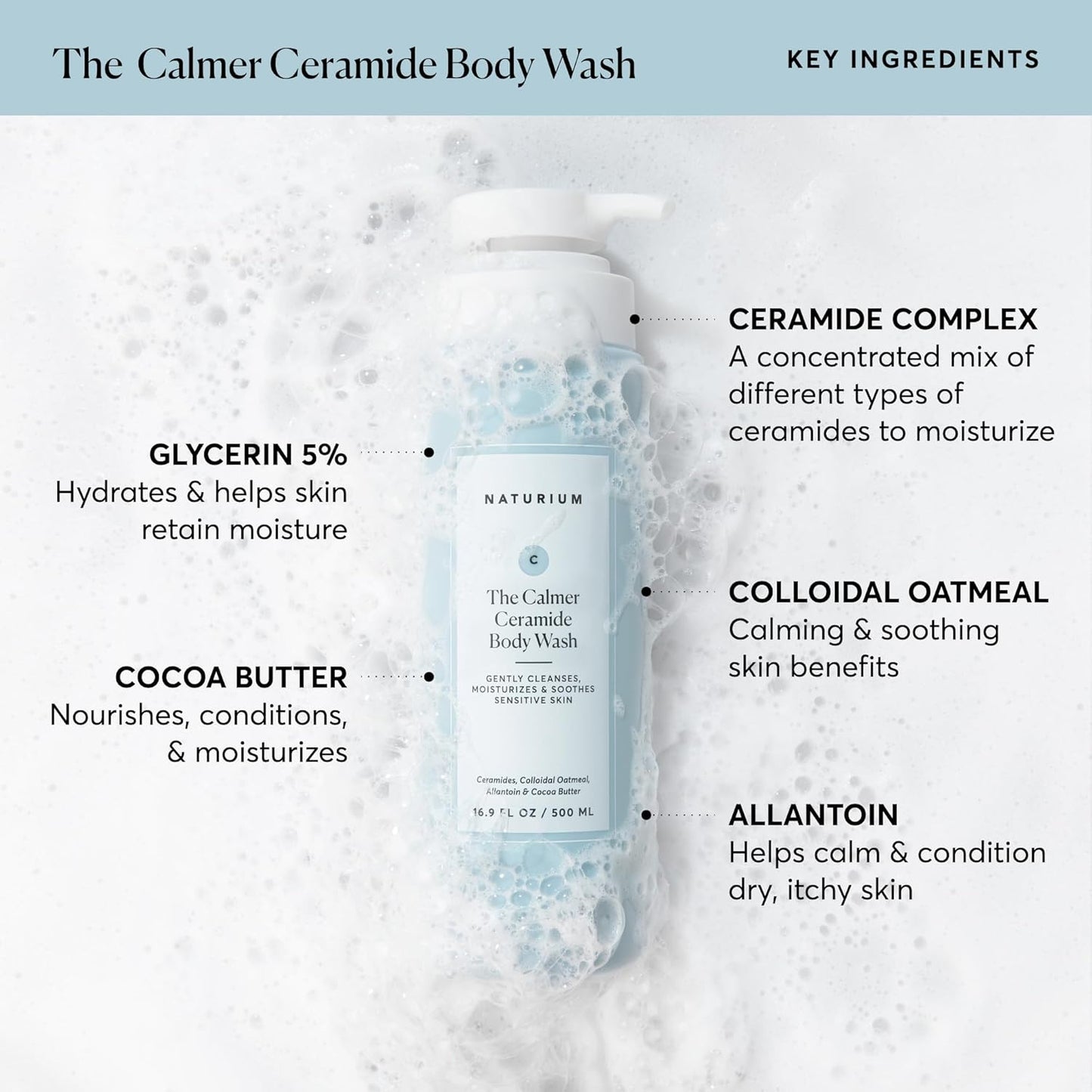 Salicylic Acid Body Wash – Gentle & Smoothing Cleanser | 16.9 Oz