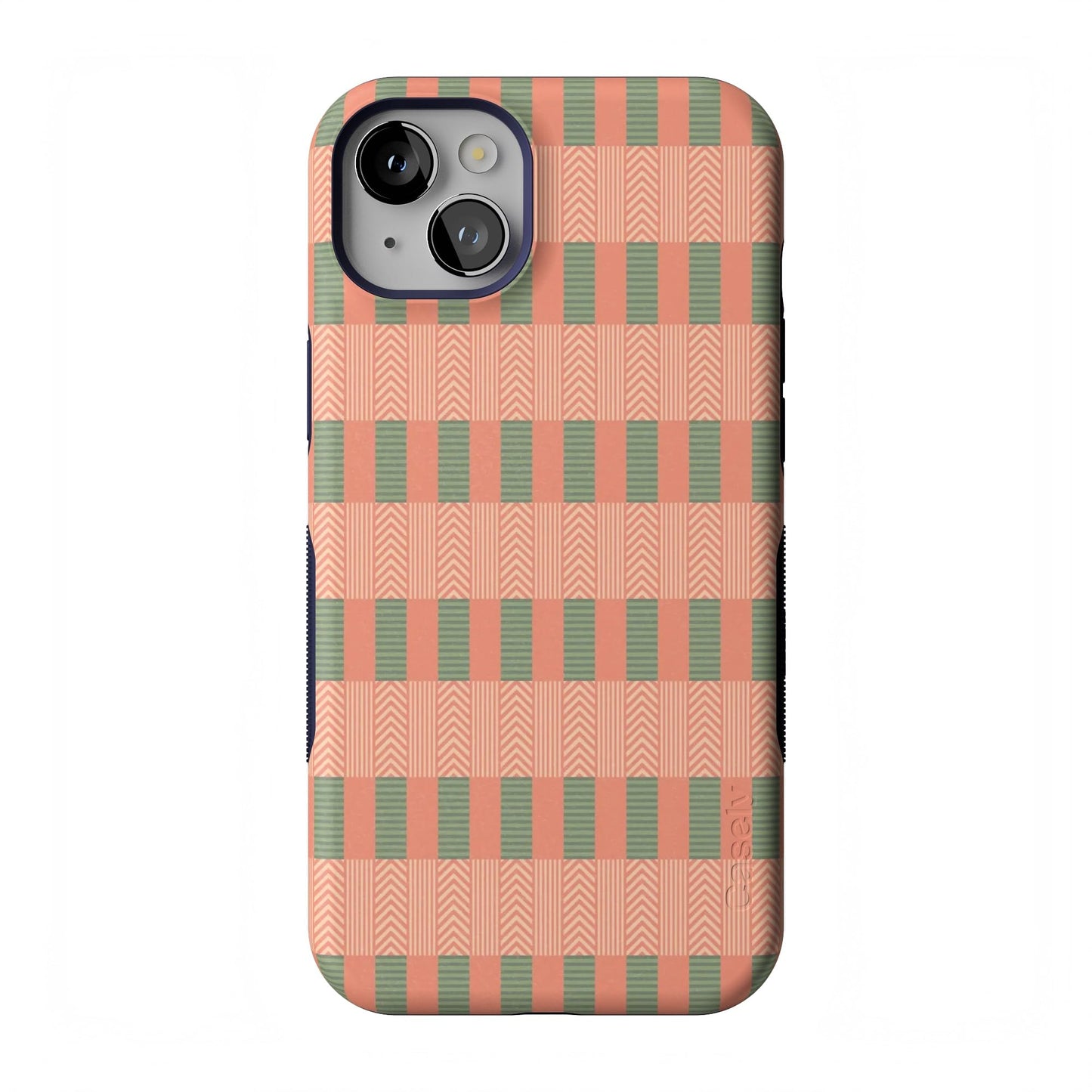 Casely iPhone 14 Plus Case | Sage Garden | Green Floral | Compatible with MagSafe | Bold Protective Design