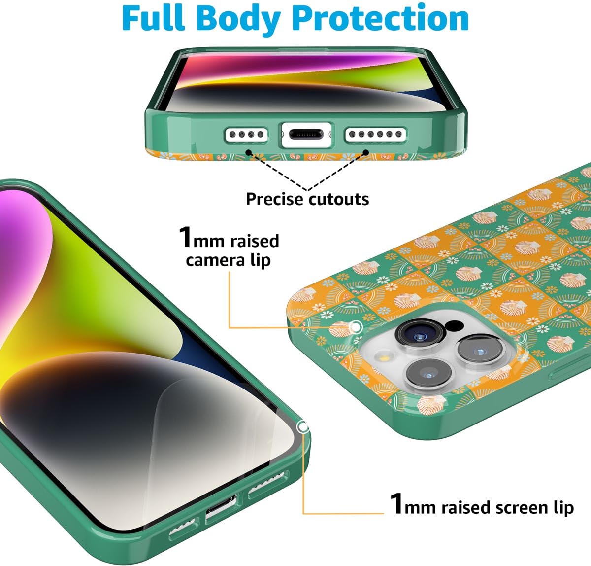 Casely iPhone 13 Pro Case | Fit Check | Neutral Checkerboard | Compatible with MagSafe | Classic Ultra Slim Design