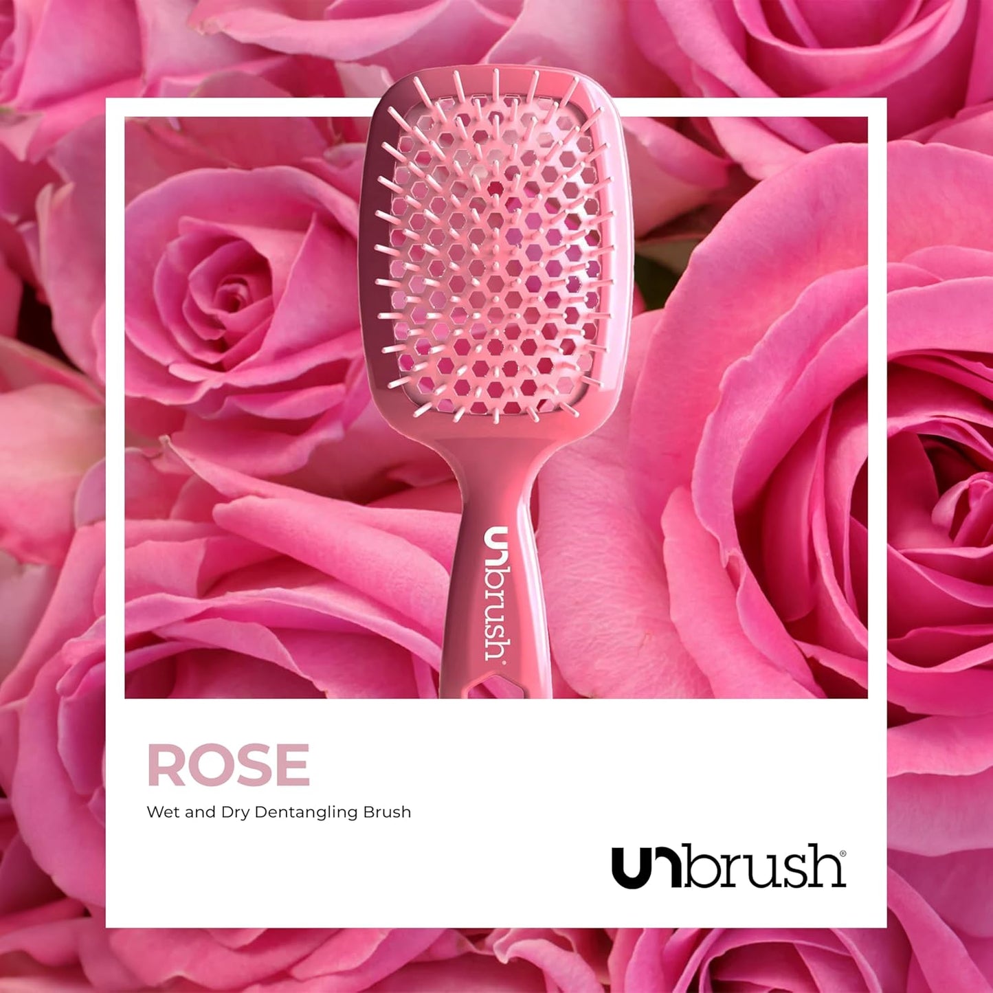 FHI Heat UNbrush Detangling Brush | Pain-Free for All Hair Types | Lightweight & Anti-Static