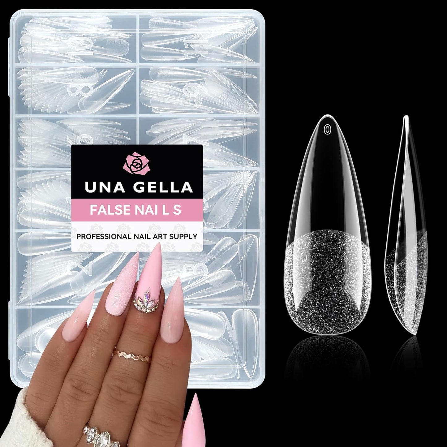 Solid Nail Glue Gel – 15ml Super Strong Adhesive for Acrylic & Press-On Nails