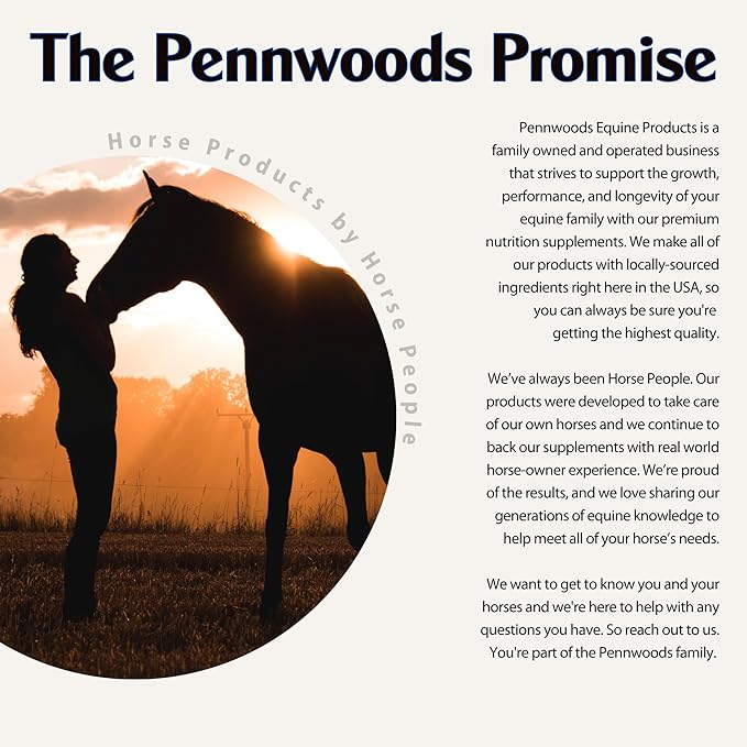 Pennwoods Body Builder 4000, Horse Weight Gain Supplement, High Fat and Energy Horse Weight Builder with Body Conditioning Horse Vitamins, Improves Hoof Quality - 12lb Bag