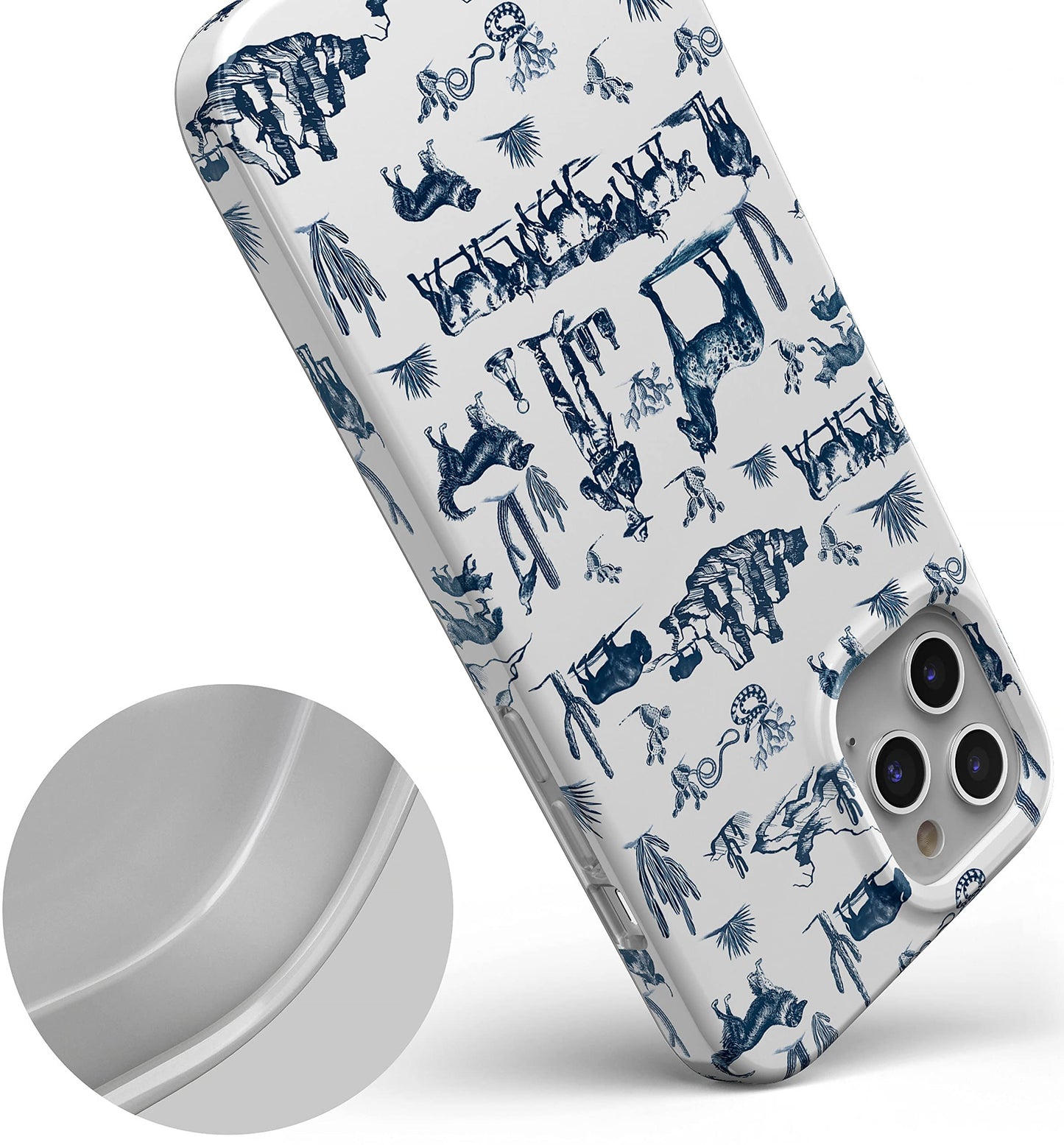 Casely iPhone 12/12 Pro Case | Field of Flowers | Pastel Floral | Classic Ultra Slim Design