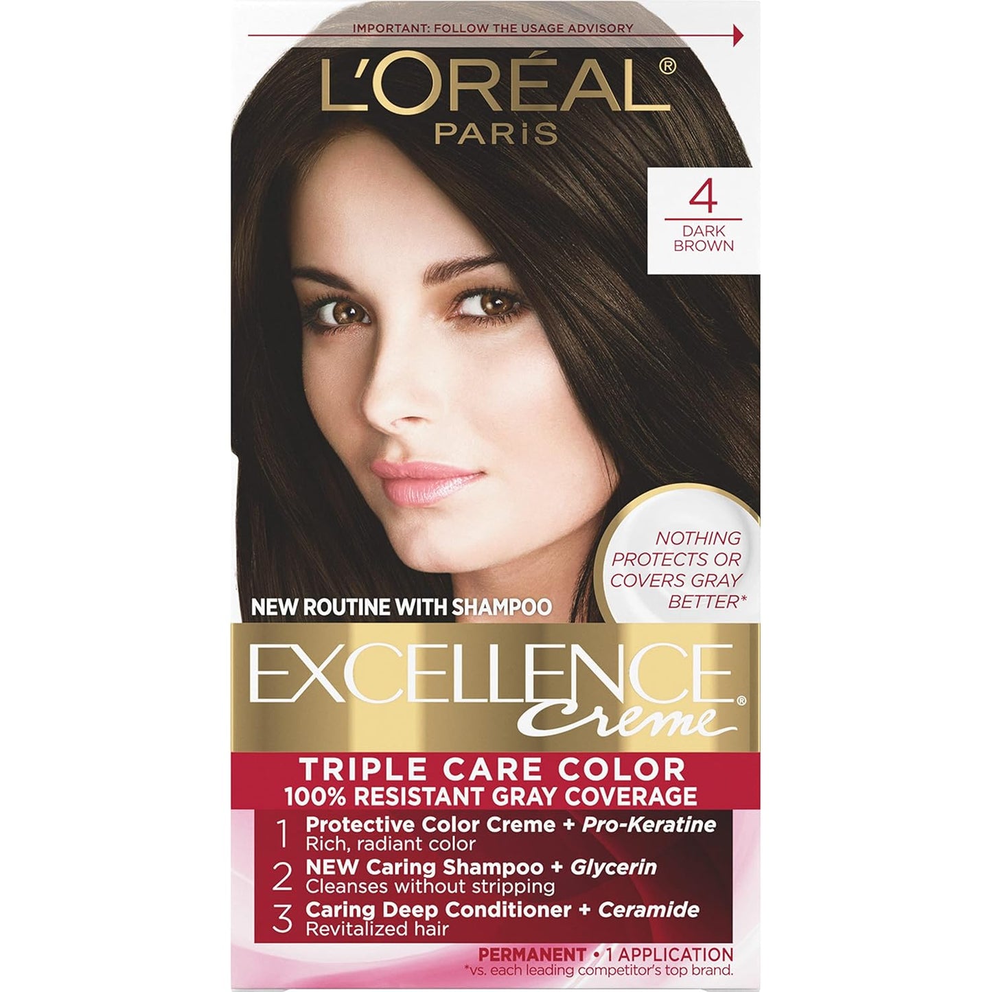 L'Oreal Paris Excellence Crème 9A Light Ash Blonde Hair Color | Gray Coverage, 8 Weeks