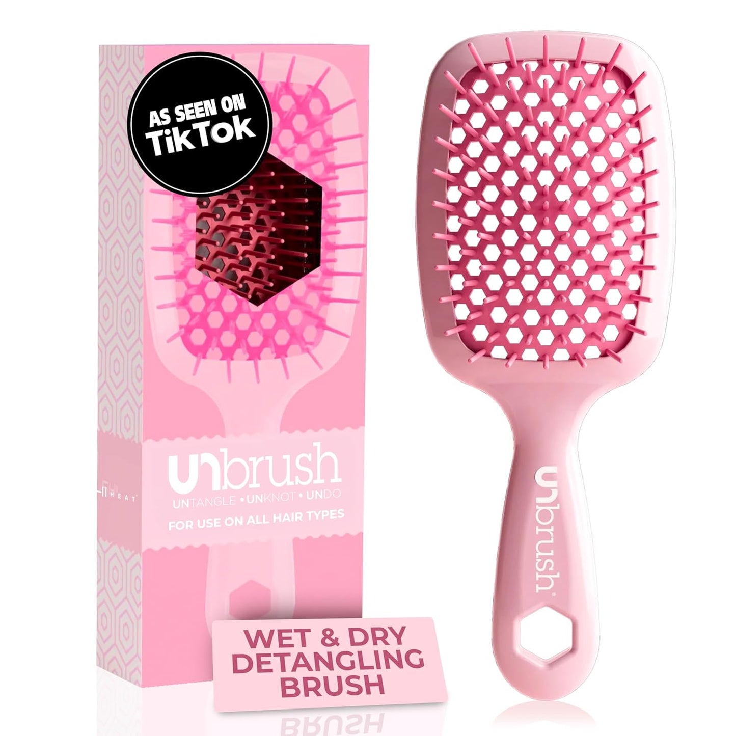 FHI Heat UNbrush Detangling Brush | Pain-Free Brushing for All Hair Types