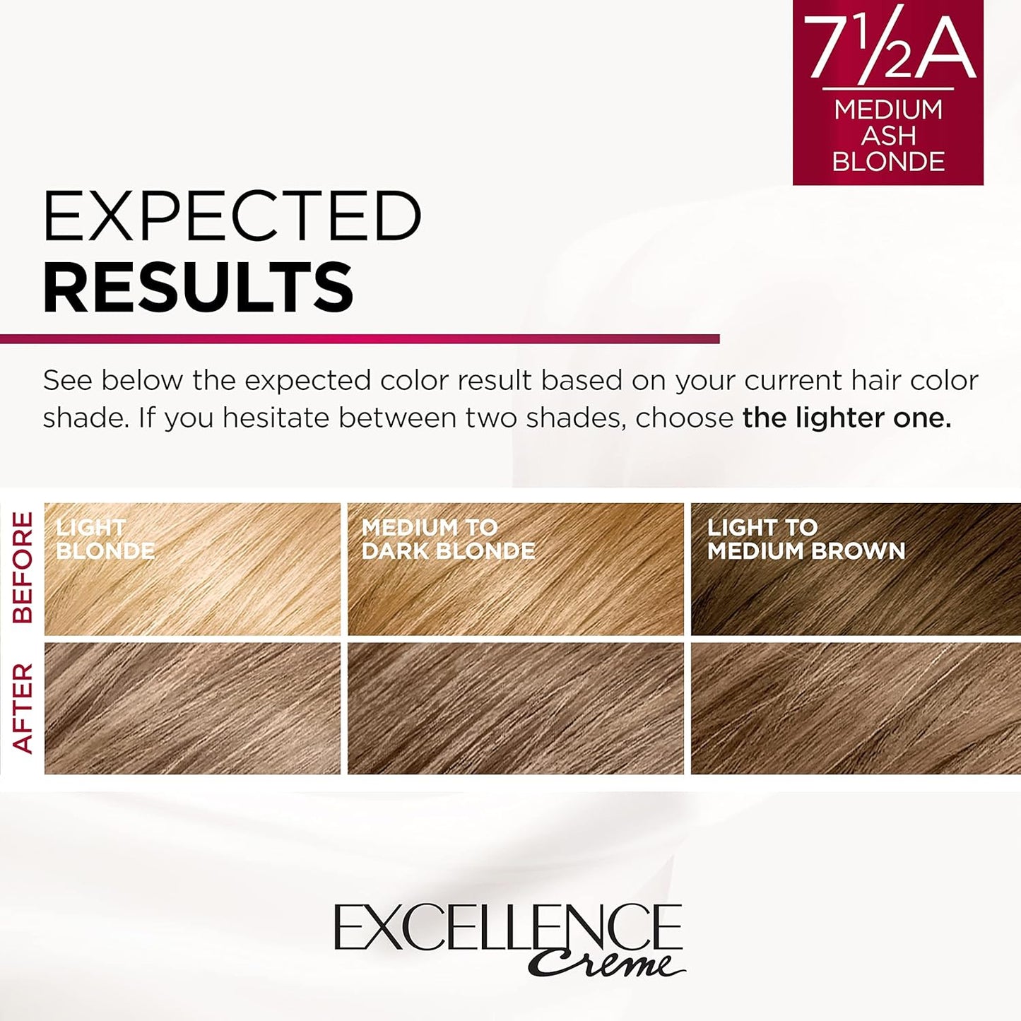 L'Oreal Paris Excellence Crème Hair Color | 4 Dark Brown | 100% Gray Coverage