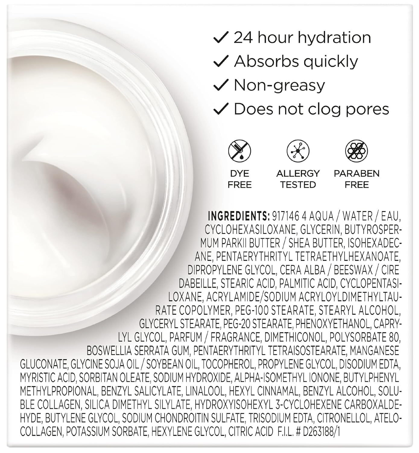L’Oreal Paris Collagen Daily Face Moisturizer | Anti-Aging Hydration Cream 1.7 oz