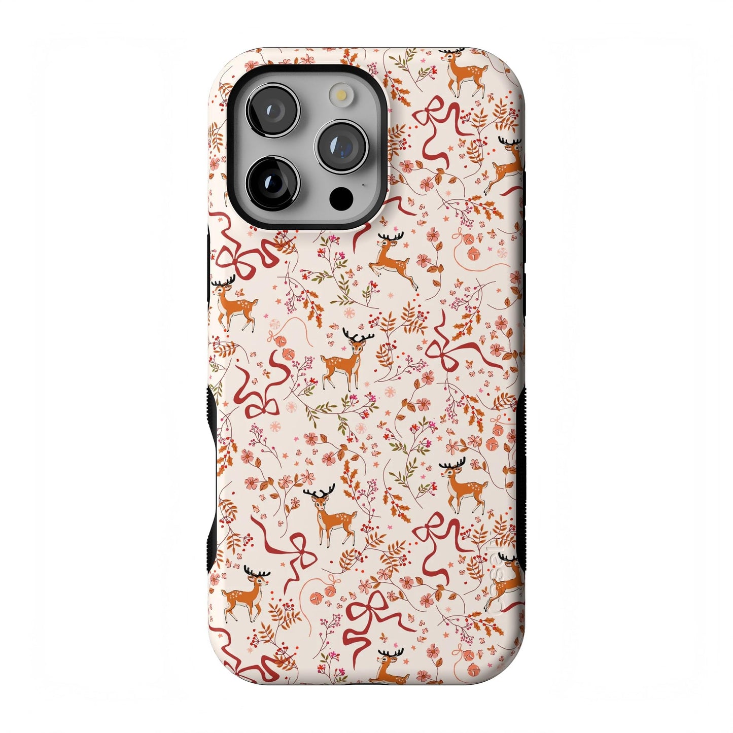 Casely iPhone 17 Pro Max Case | On The Dot | Maroon Polka Dot | Compatible with MagSafe | Bold Protective Design