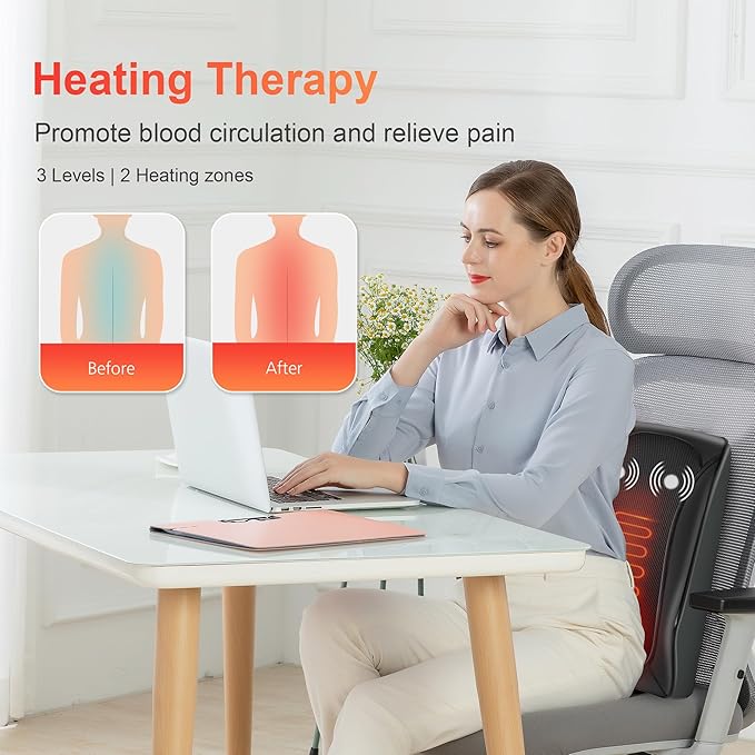 COMFIER Heated Wrap Belt & Back Massager