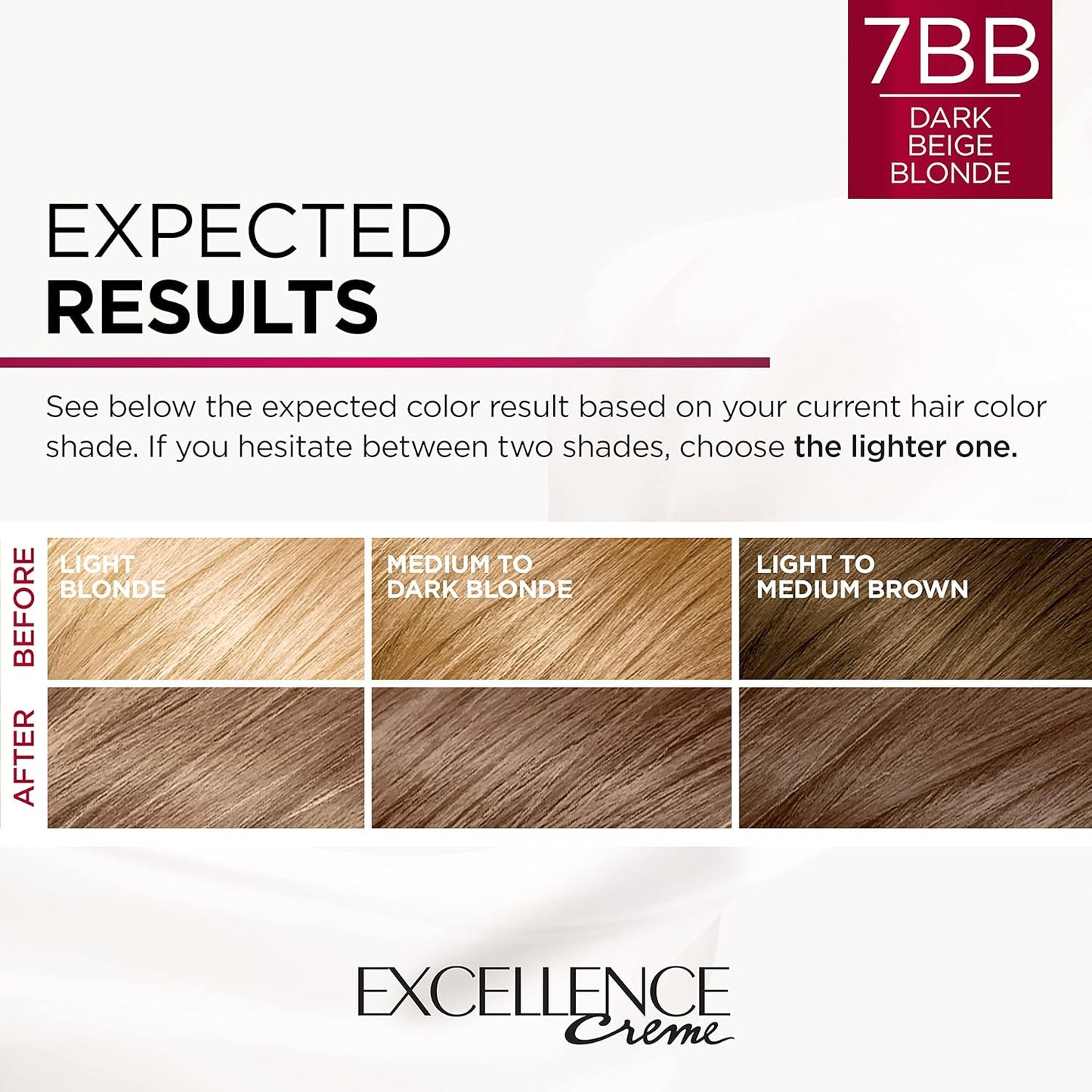 L'Oreal Paris Excellence 6G Light Golden Brown Hair Color | Gray Coverage, 8 Weeks