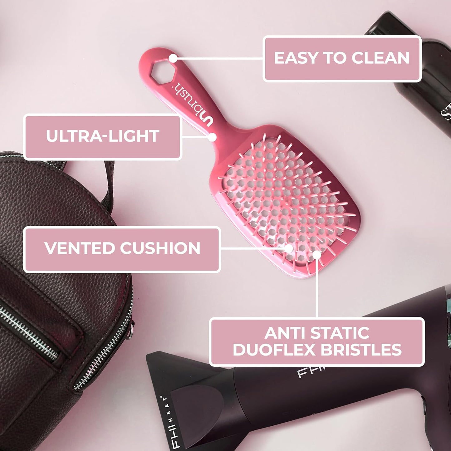 FHI Heat Detangling Brush | Pain-Free Brushing for All Hair Types