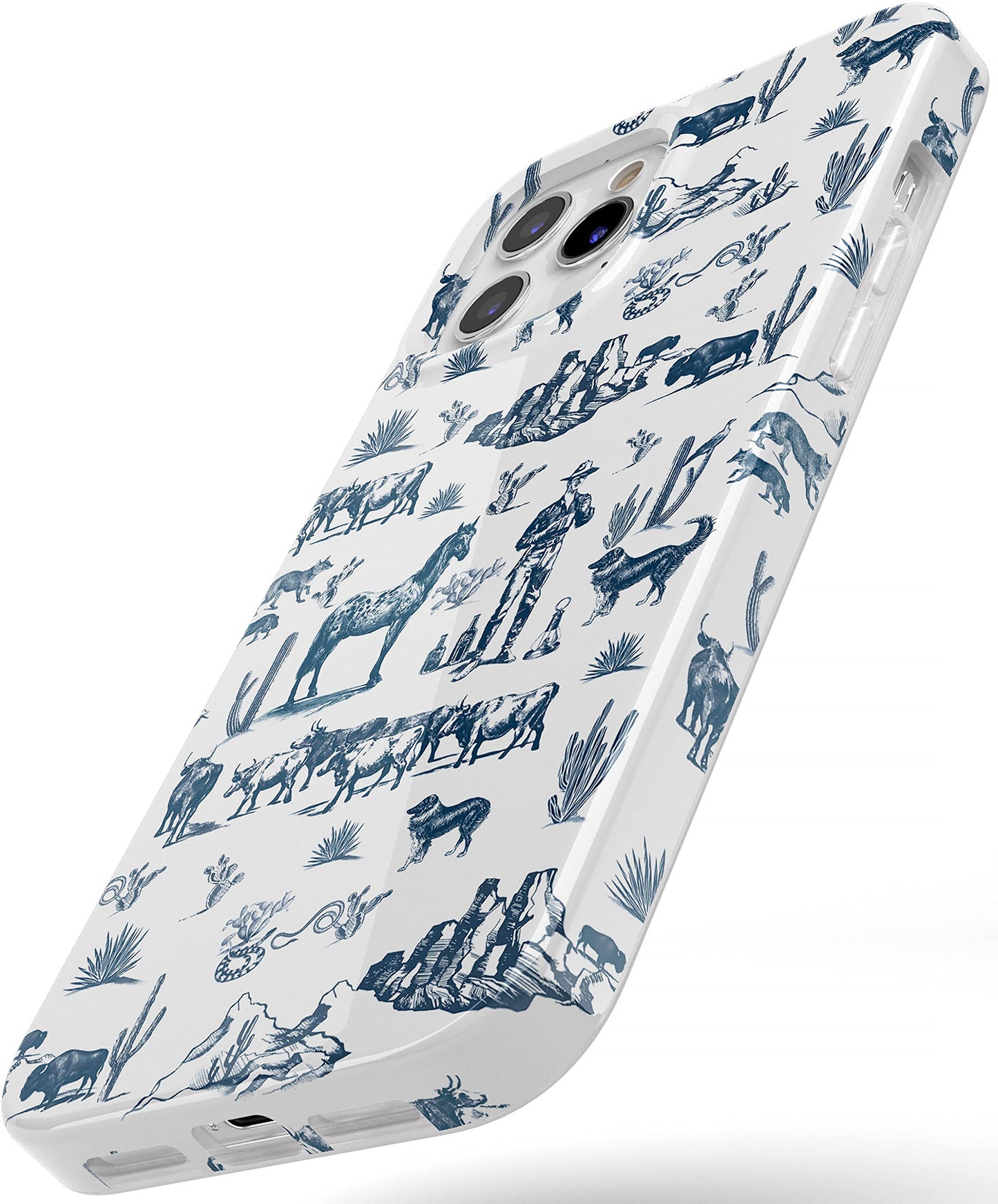 Casely iPhone 12/12 Pro Case | Field of Flowers | Pastel Floral | Classic Ultra Slim Design