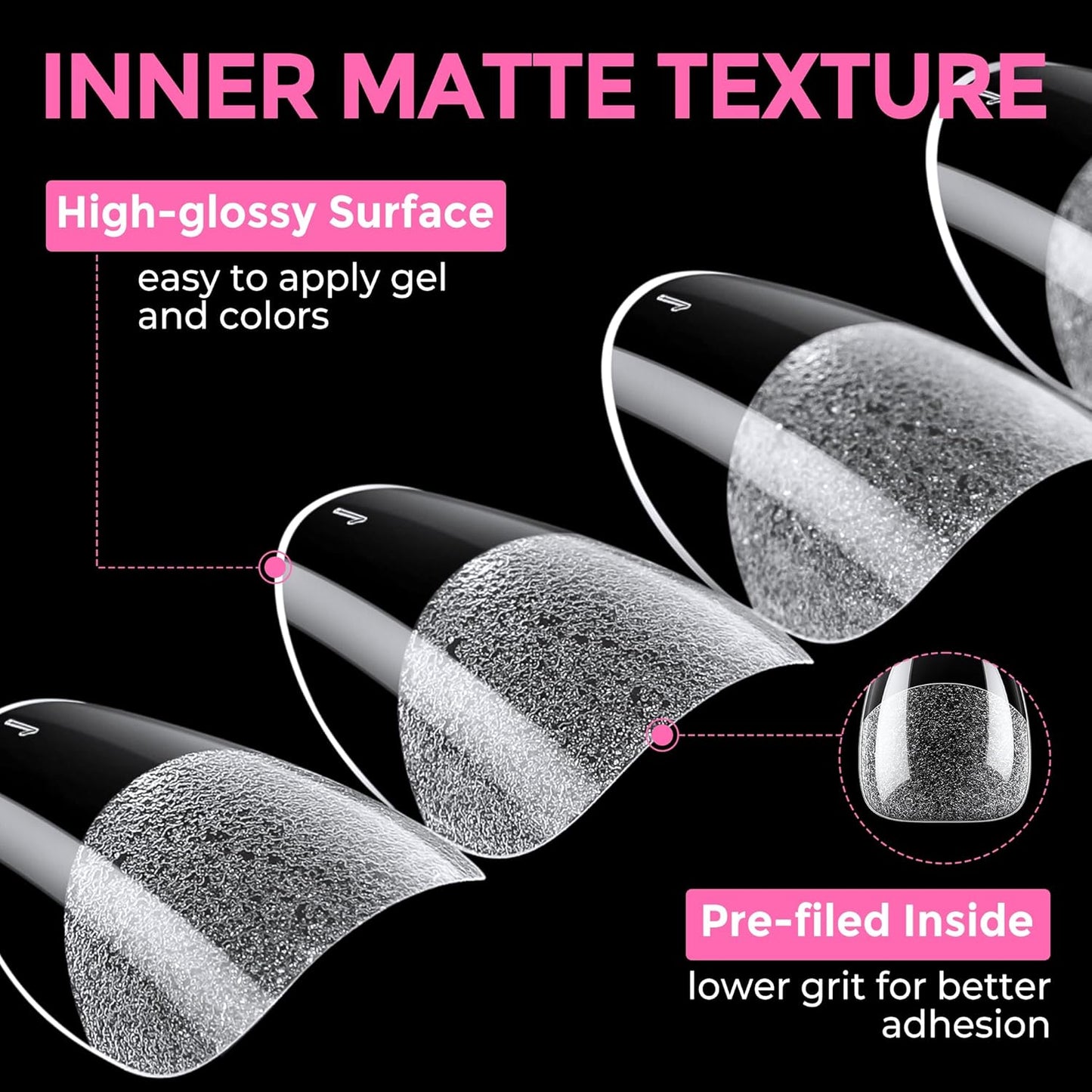 Extra Short Square Fake Nails | 216pcs Gel Tips | Full Cover Acrylic for DIY