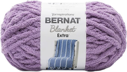 Bernat Blanket Extra ORCHI, 1 Pack, Gray Orchid