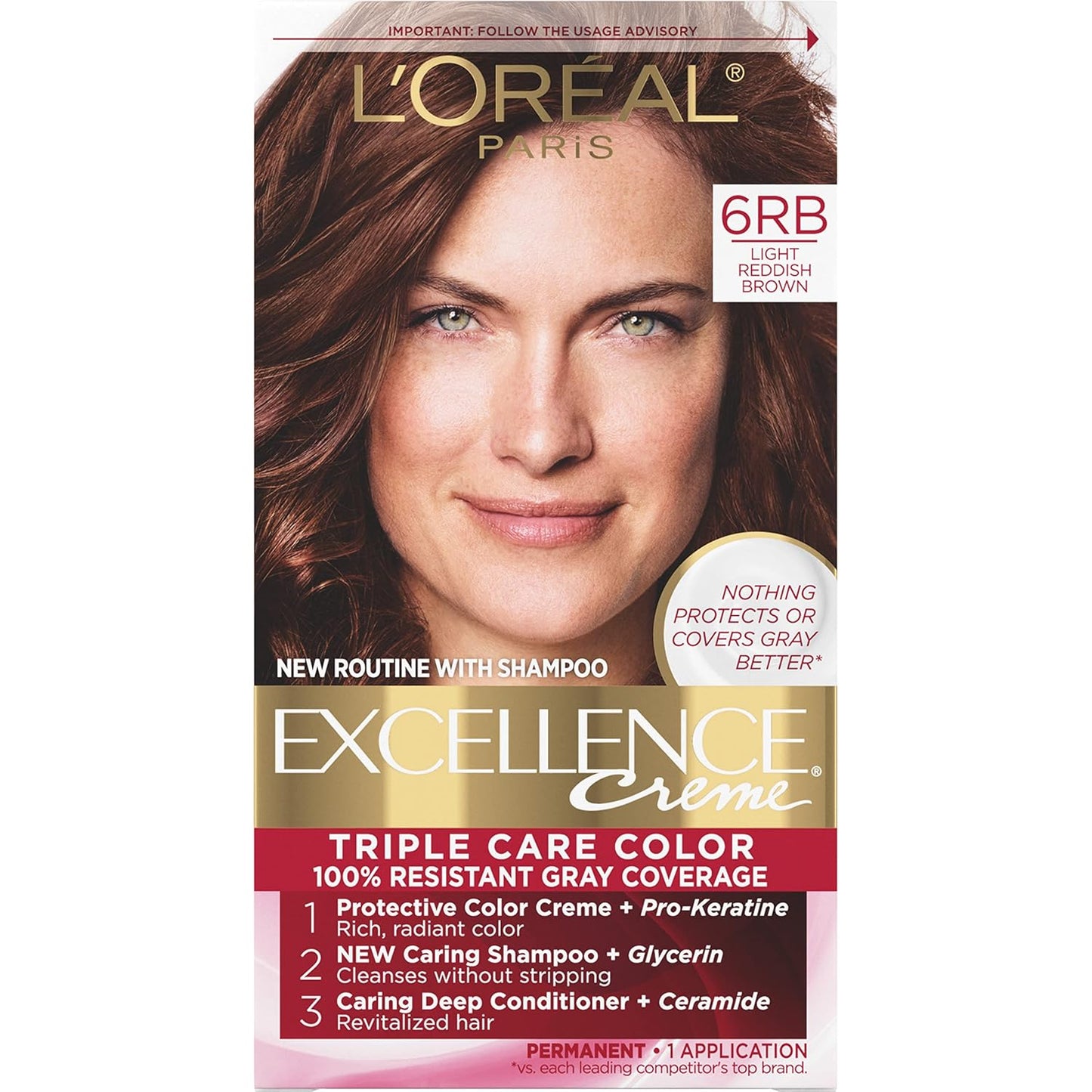 L'Oreal Paris Excellence Crème 9A Light Ash Blonde Hair Color | Gray Coverage, 8 Weeks