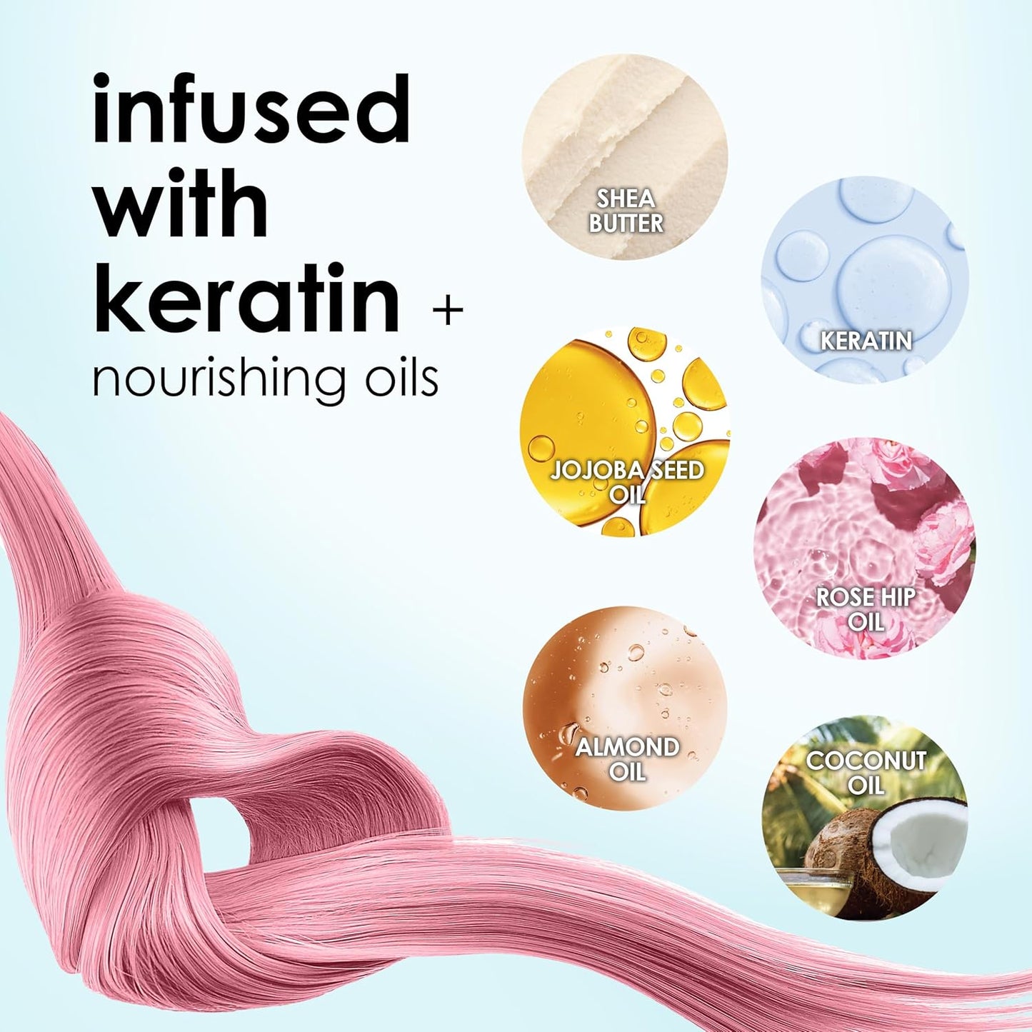 Keracolor Color + Clenditioner | 3-In-1 Color-Depositing Conditioner | 12 Fl Oz