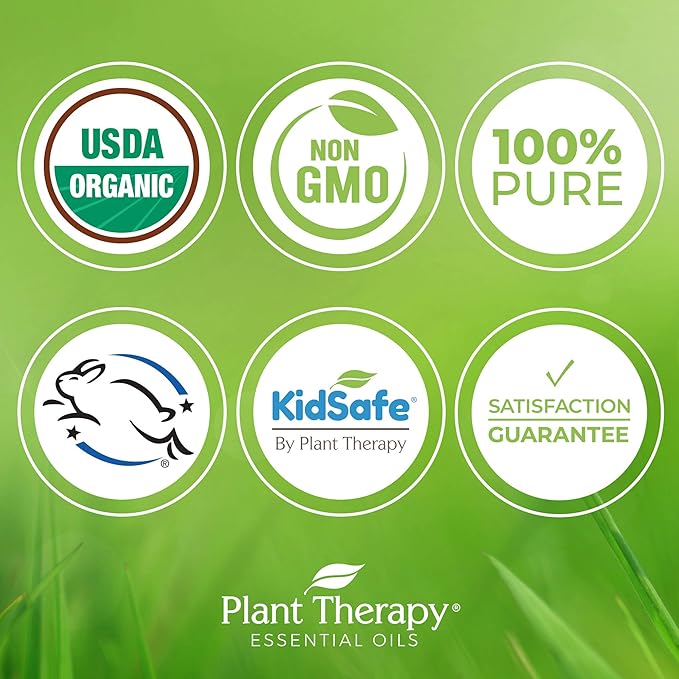 Plant Therapy USDA Certified Organic Turmeric CO2 Essential Oil 10 mL (1/3 oz) 100% Pure, Undiluted, Therapeutic Grade