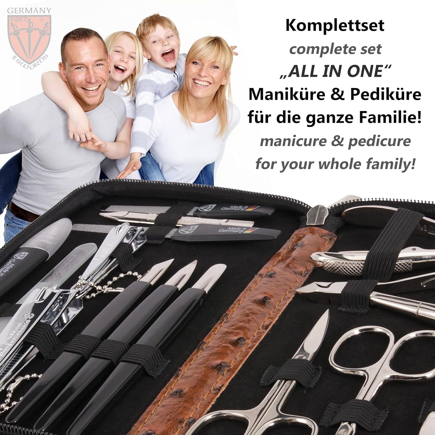 3 Swords Germany – manicure pedicure set kit (141)