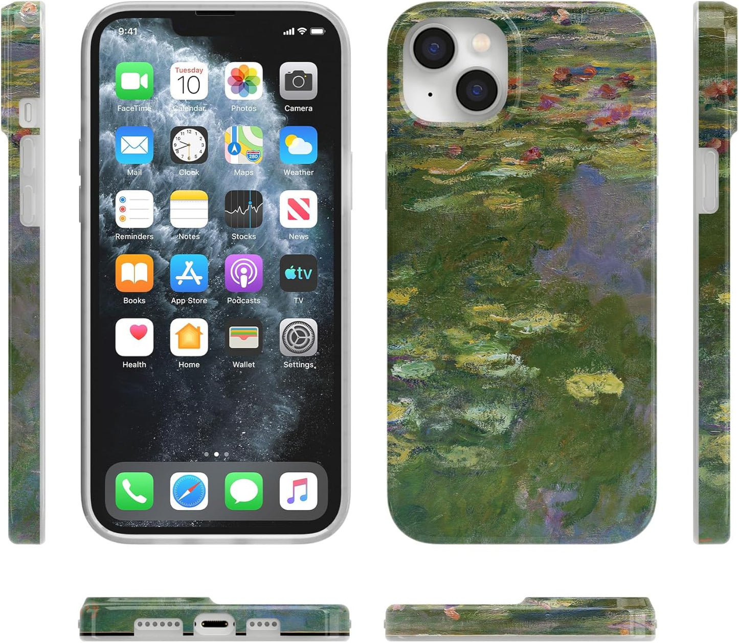 Casely iPhone 14 Case | Fit Check | Neutral Checkerboard | Compatible with MagSafe | Classic Ultra Slim Design