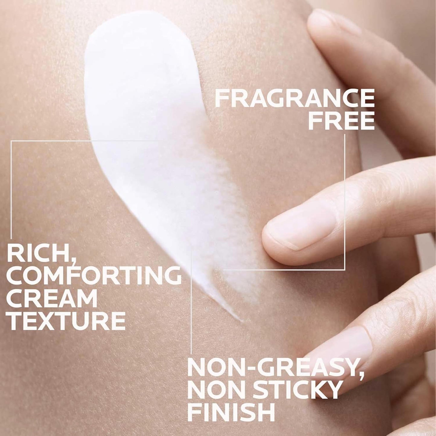La Roche-Posay Lipikar AP+ Moisturizing Cream | Shea Butter & Niacinamide | For Dry, Sensitive Skin