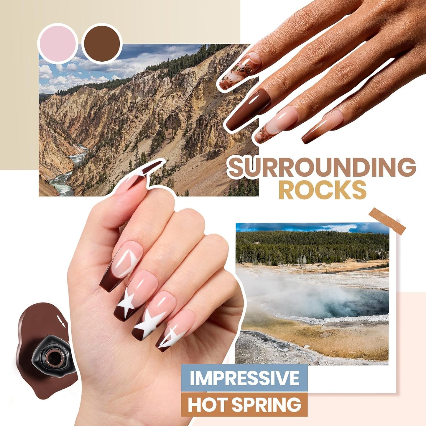 Beetles 36-Color Gel Nail Polish Set | Sparkle & Glitter | Manicure Kit for Women