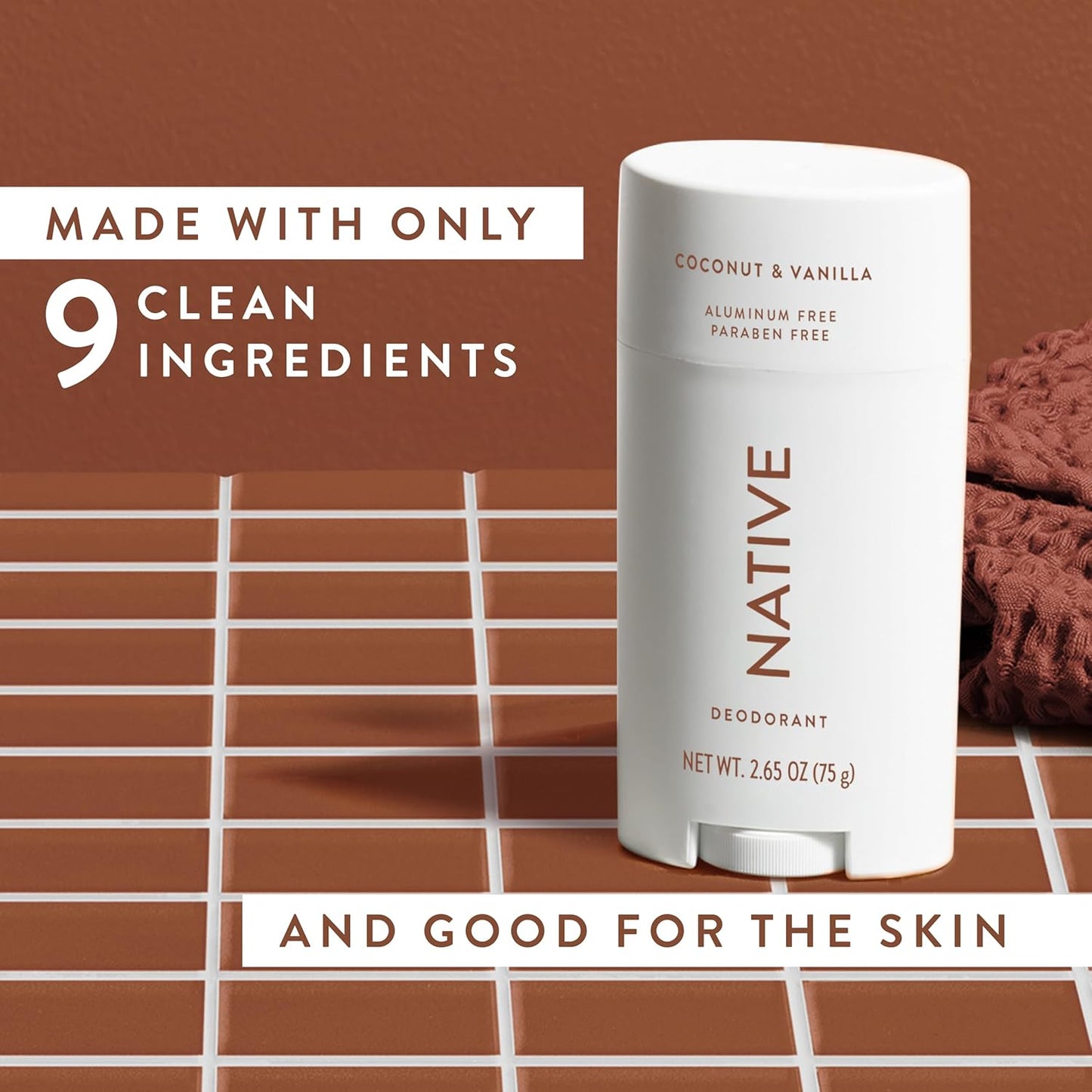 Native Deodorant | Aluminum-Free, 72-Hour Odor Control for Men & Women