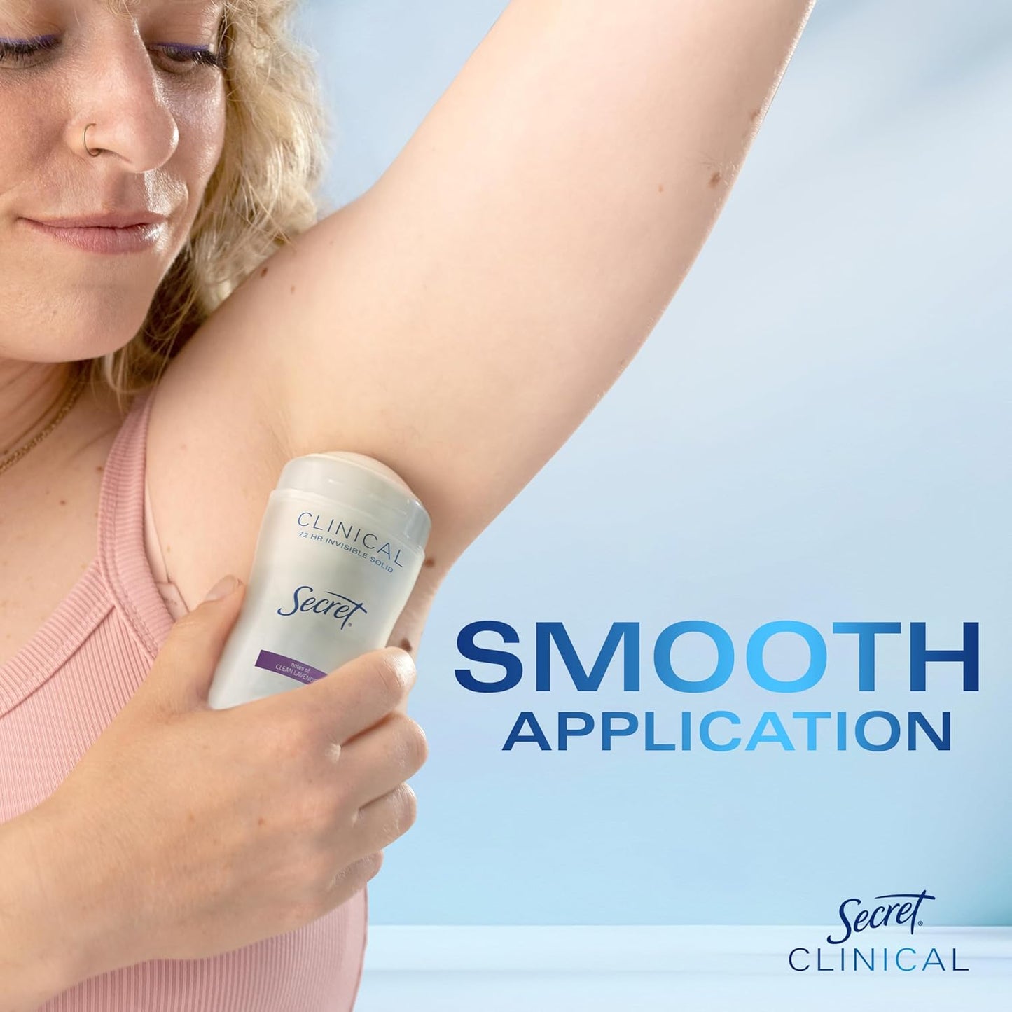 Secret Clinical Strength Antiperspirant Deodorant for Women | 72Hr Sweat & Odor Protection | Cool Waterlily Scent