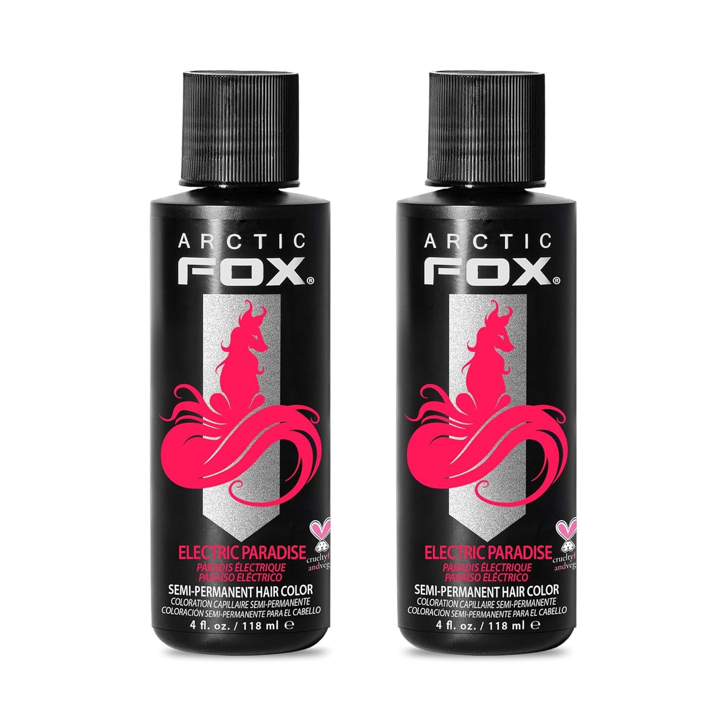 Vegan Semi-Permanent Hair Color Dye | Arctic Fox Phantom Green | 4 Fl Oz