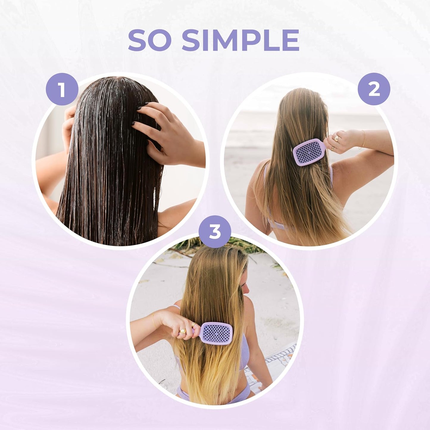 FHI Heat UNbrush Detangling Brush | Pain-Free Brushing for All Hair Types