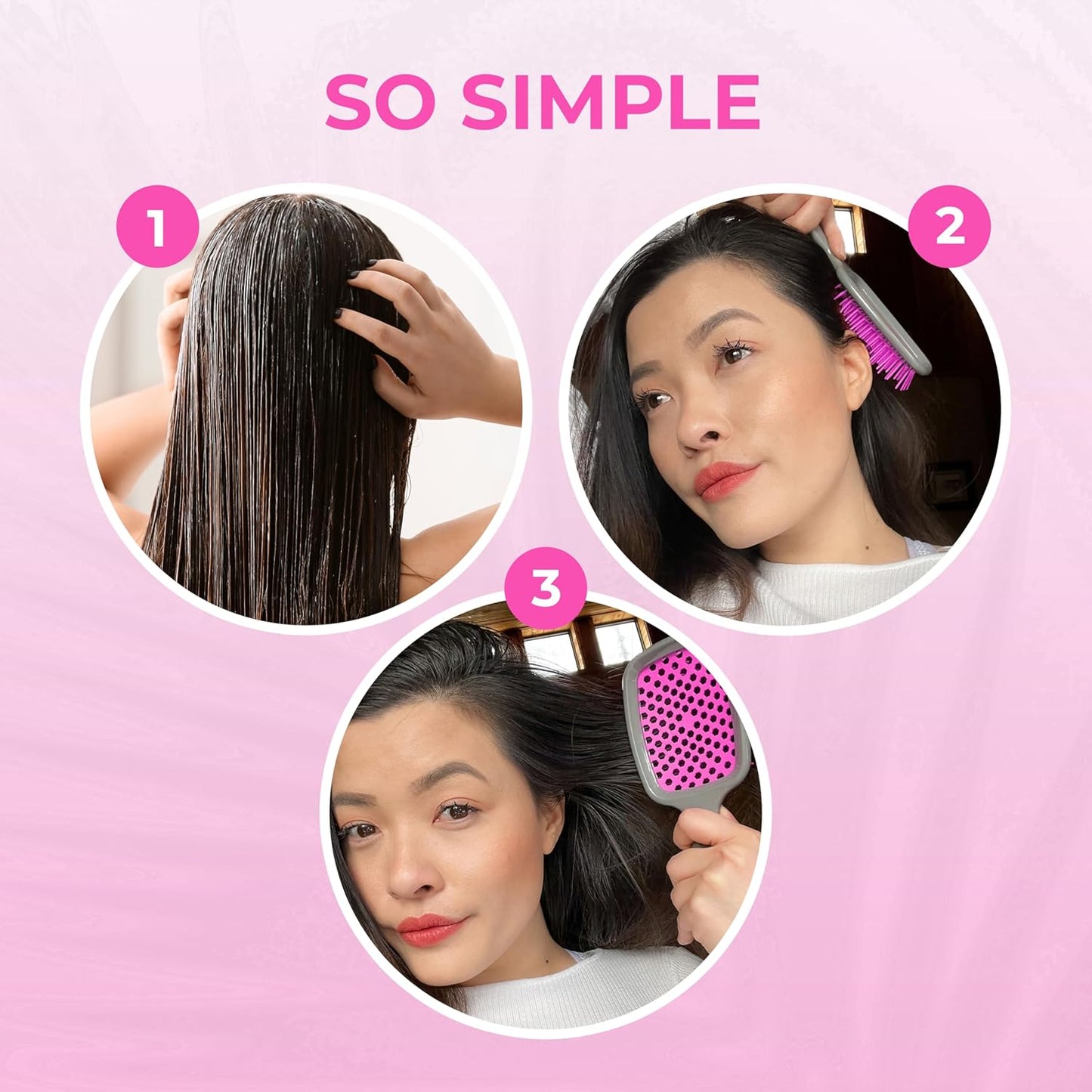 FHI Heat UNbrush Detangling Brush | Pain-Free for All Hair Types | Lightweight & Anti-Static