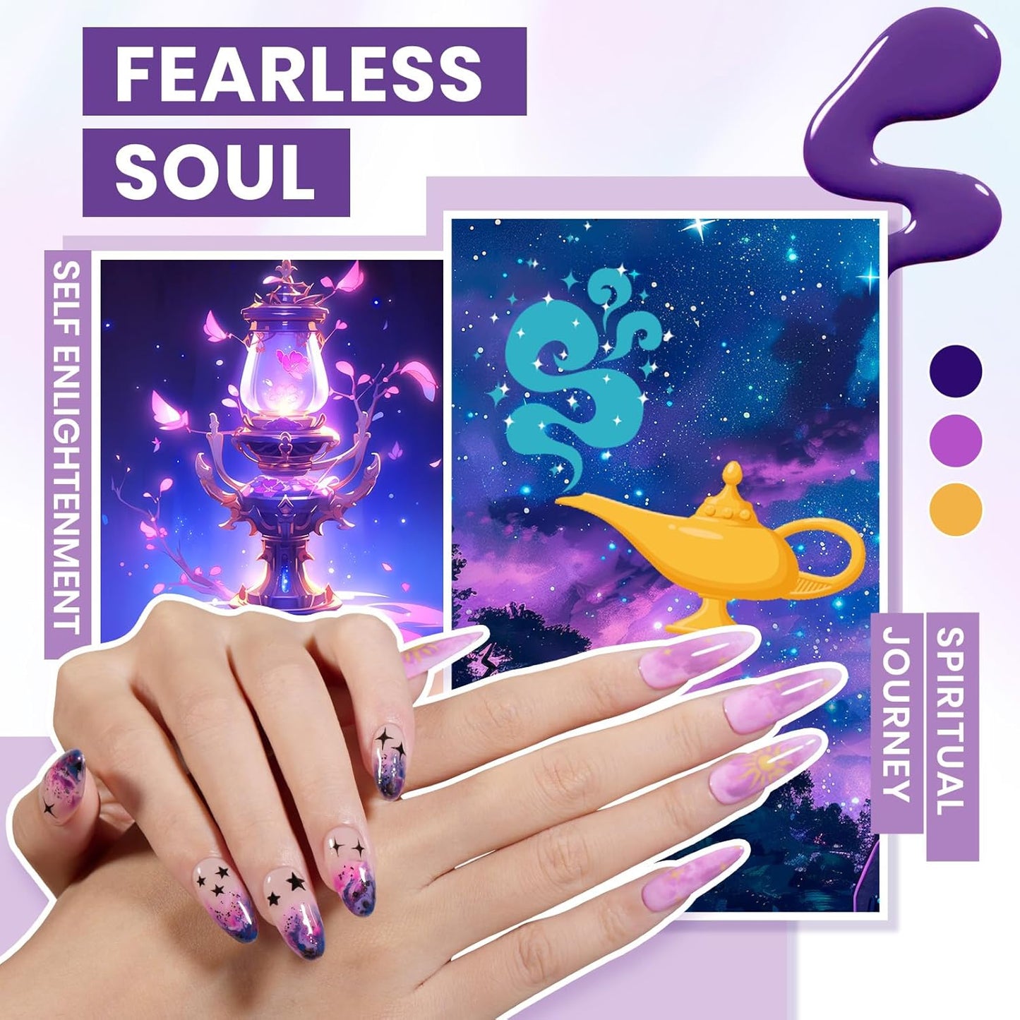 45 Colors Gel Nail Polish Kit | UV Light & Nail Tools | Travel-Friendly Gift for Women