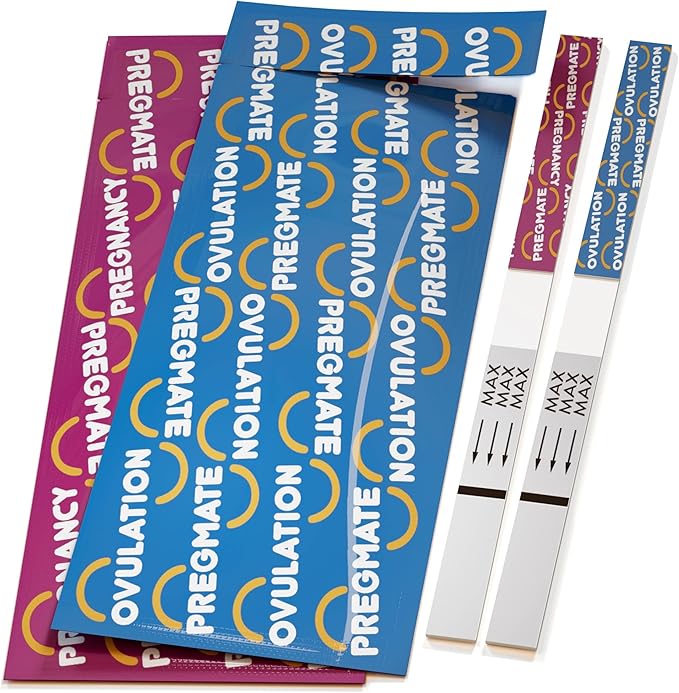 Pregmate 40 Ovulation and 10 Pregnancy Test Strips