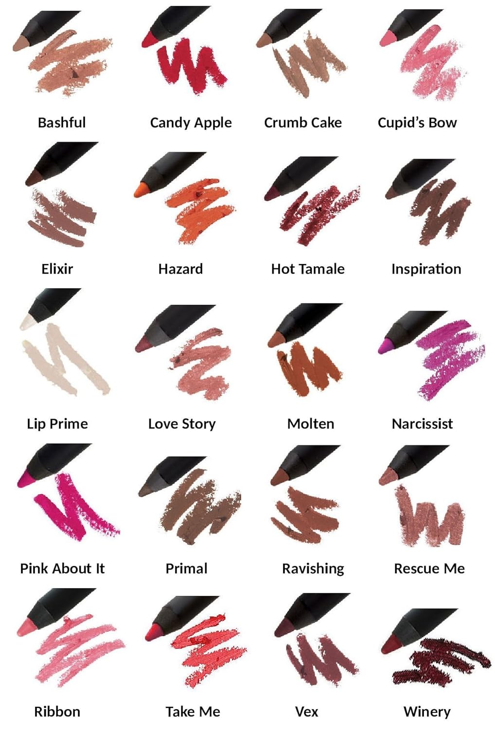 Jolie Waterproof Ultimate Lip Liner Pencil - RESCUE ME (a neutral mauve)