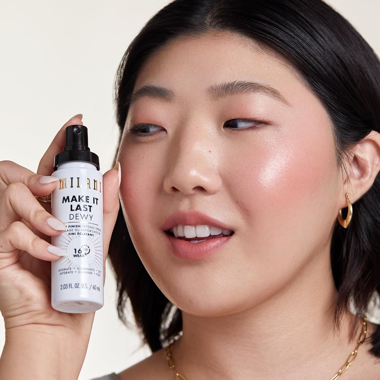 Milani Make It Dewy Setting Spray | 3-in-1 Hydrating & Illuminating Formula