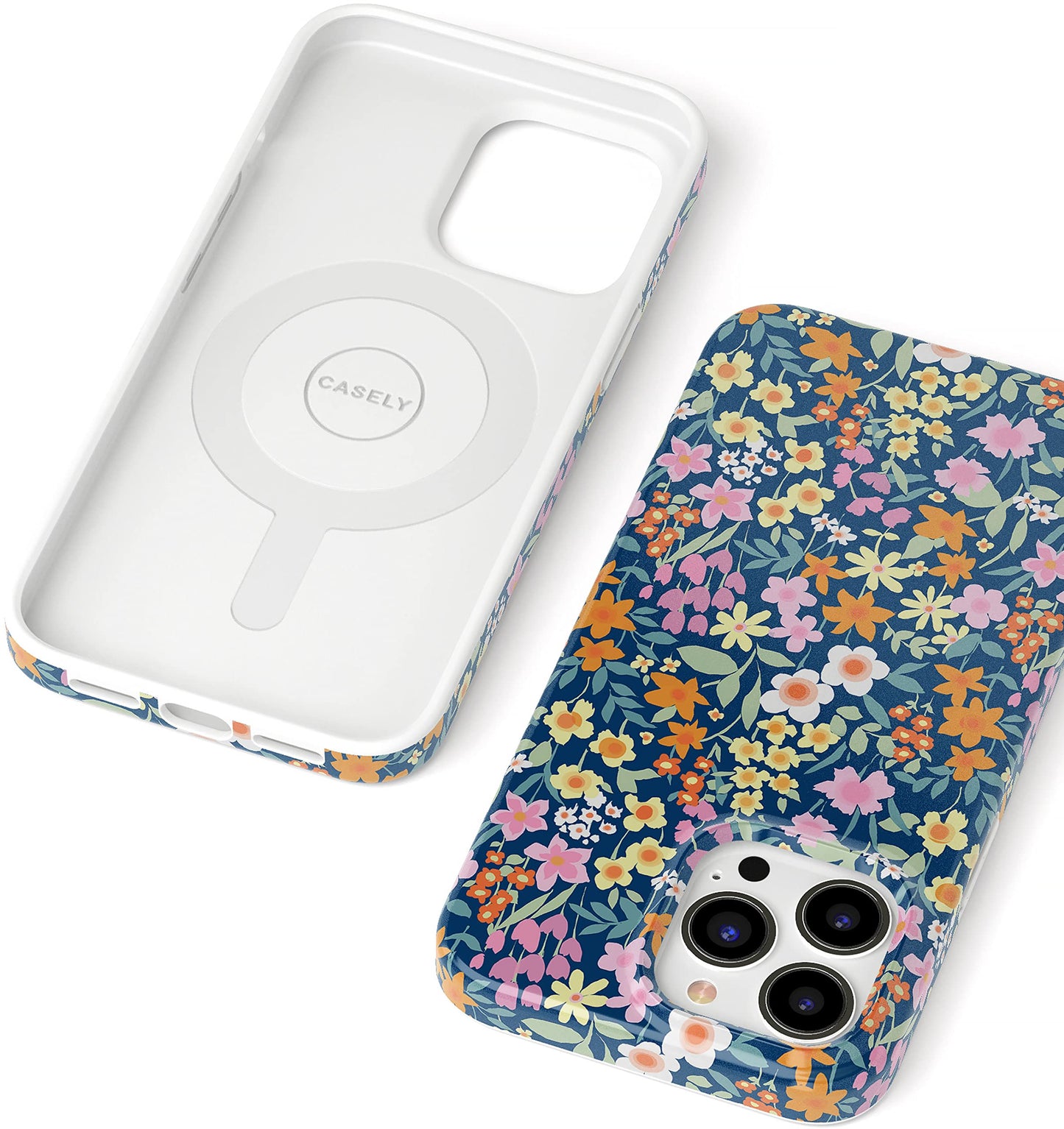Casely iPhone 13 Pro Case | Fit Check | Neutral Checkerboard | Compatible with MagSafe | Classic Ultra Slim Design