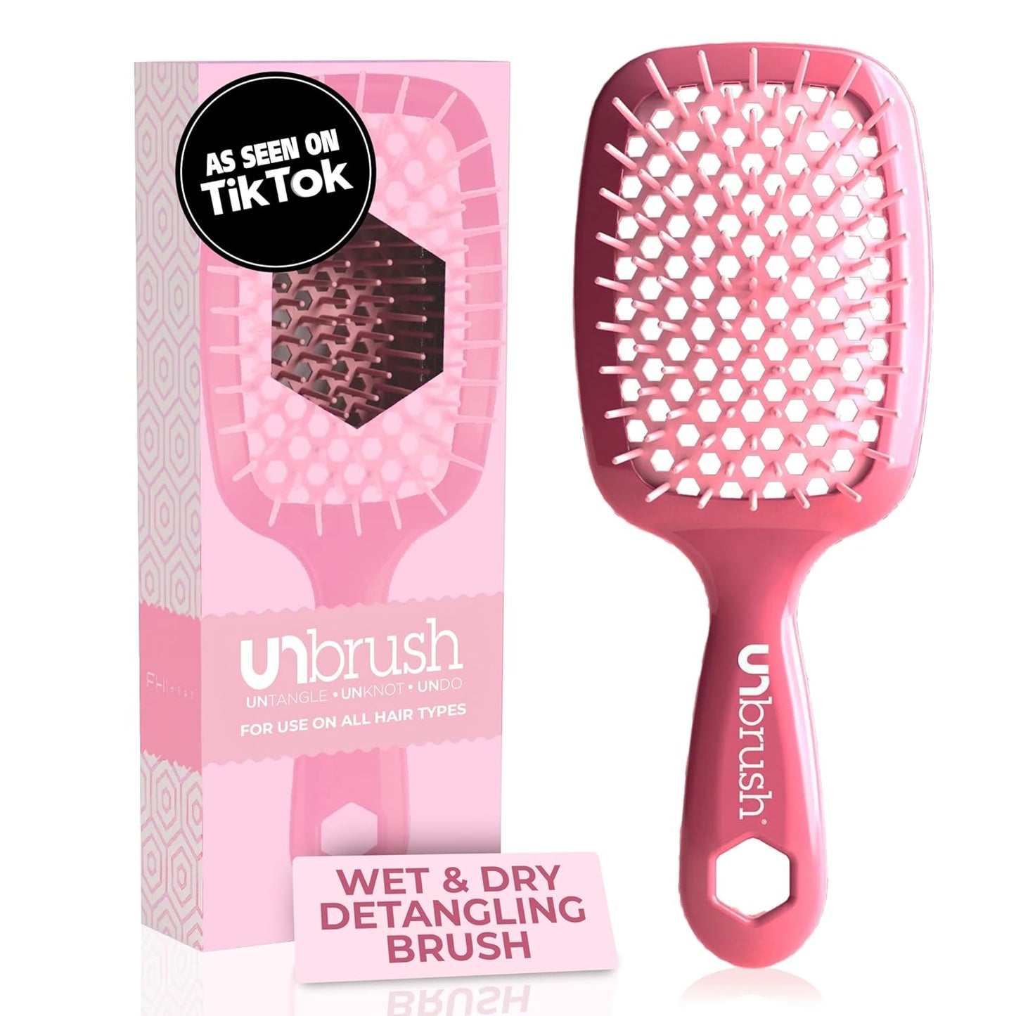 FHI Heat UNbrush Detangling Brush | Pain-Free Brushing for All Hair Types
