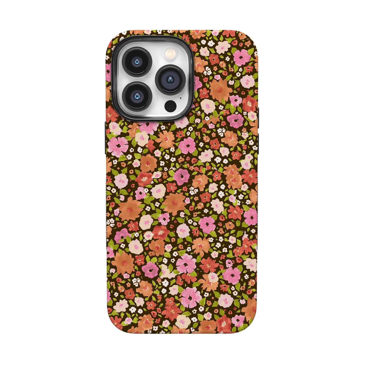 Casely iPhone 14 Pro Case | Opposites Attract | Day & Night Mountains | Compatible with MagSafe | Bold Protective Design