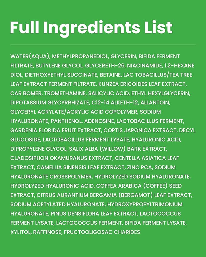 Trouble Targeting Serum, Hydrating & Balancing Face Serum with Niacinamide, Hyaluronic Complex & Tea Tree Biome for Oily Sensitive Blemish-Prone Skin, Korean Skincare (30ml / 1.01 fl.oz.)