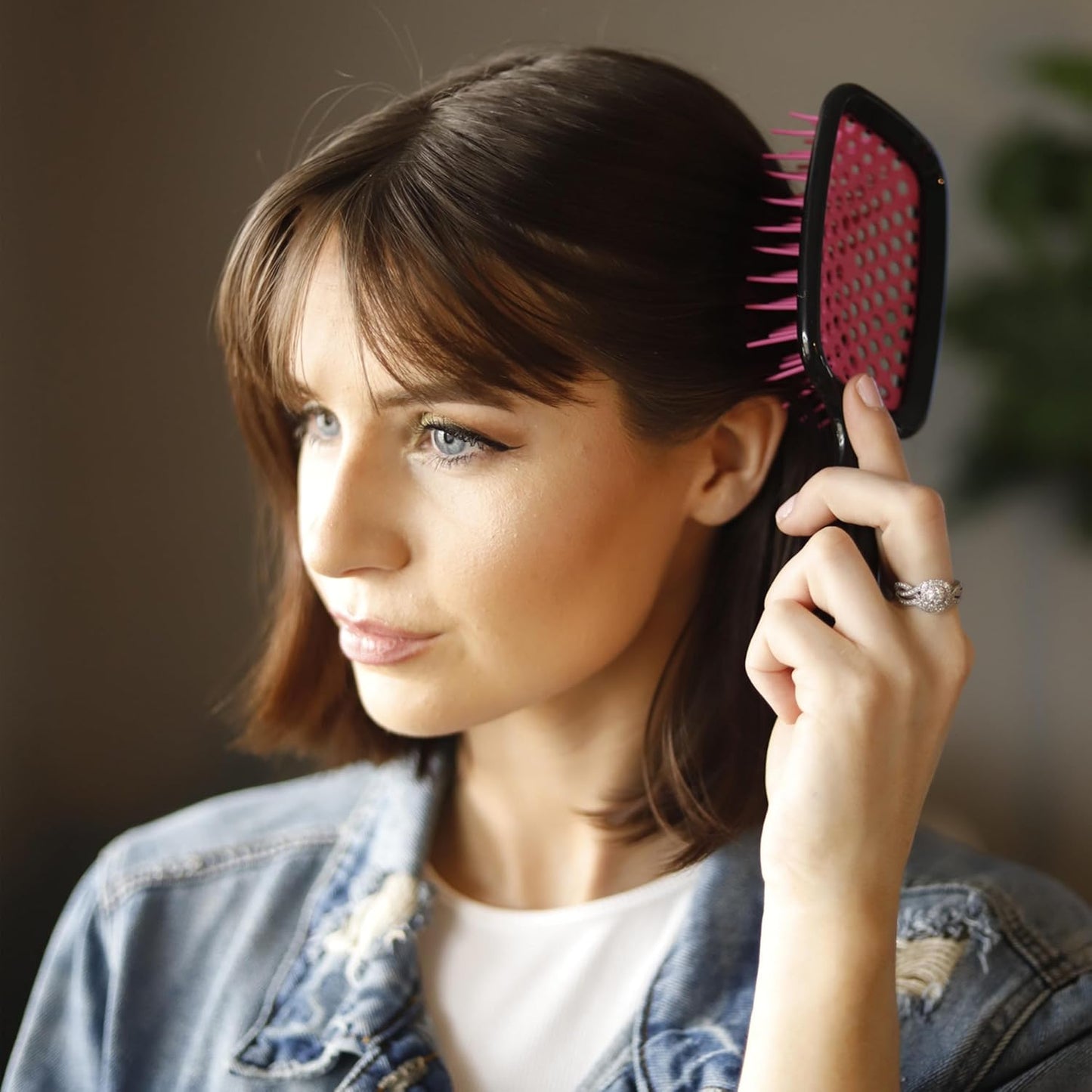 FHI Heat UNbrush Detangling Brush | Pain-Free for All Hair Types | Lightweight & Anti-Static