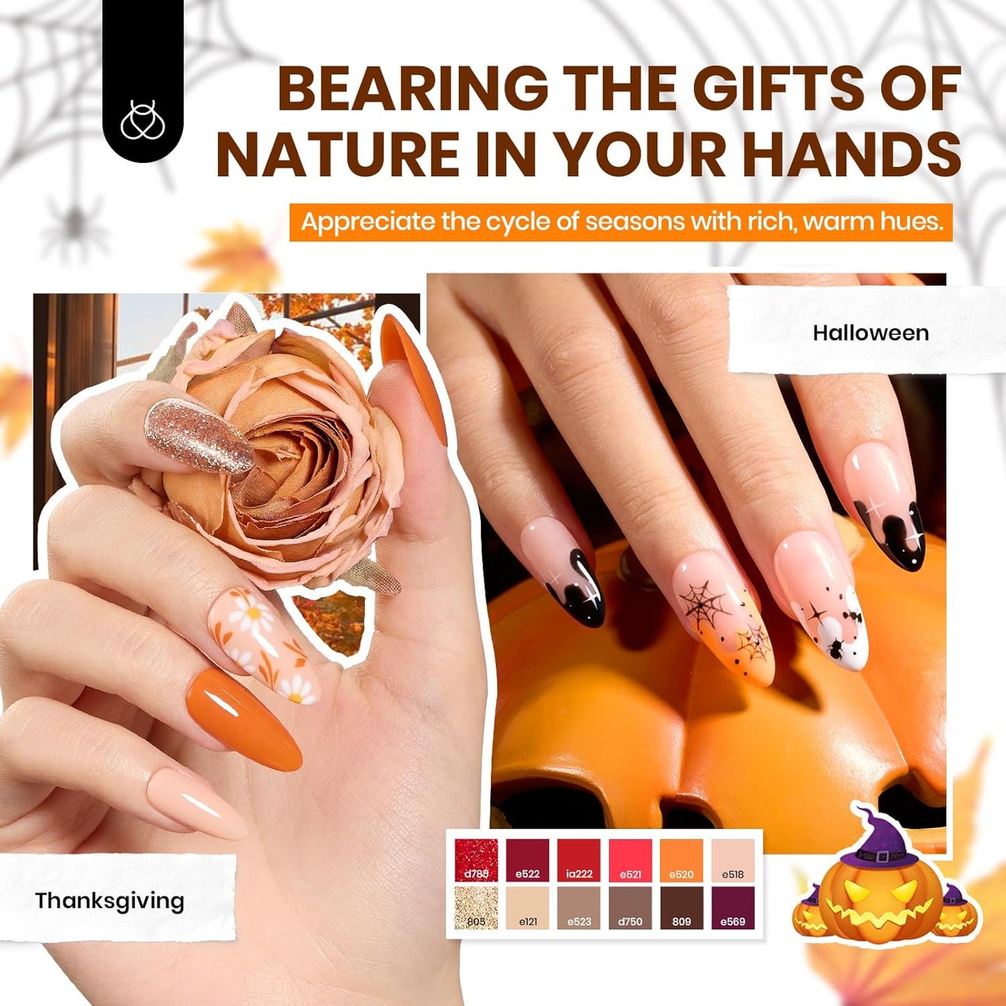 Beetles 36-Color Gel Nail Polish Set | Sparkle & Glitter | Manicure Kit for Women