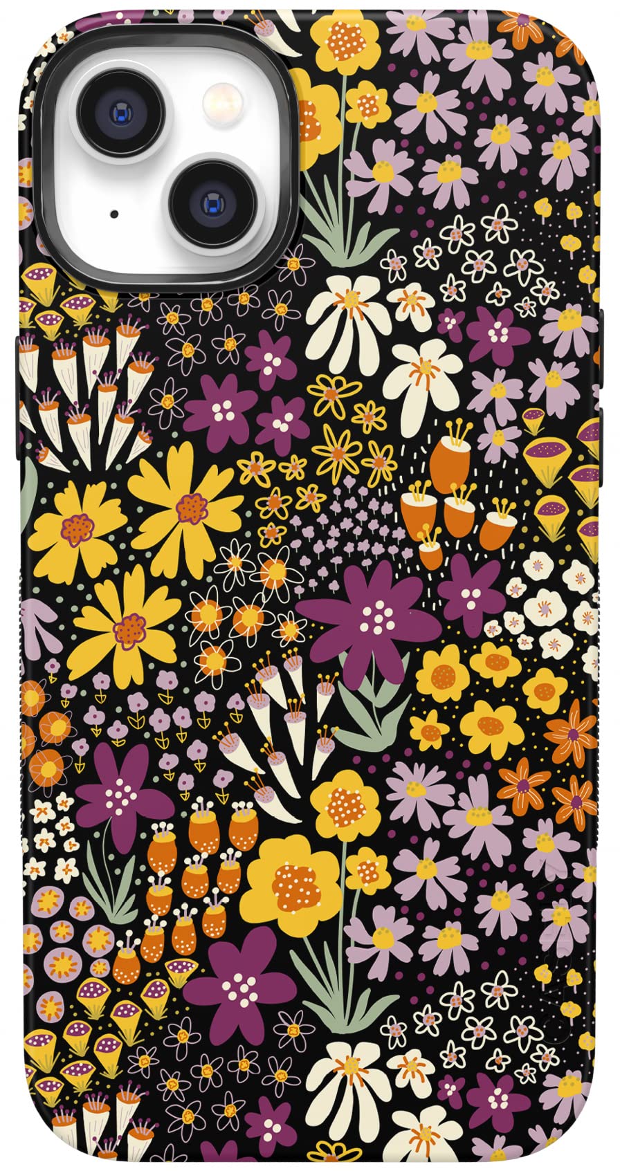 Casely iPhone 14 Plus Case | Sage Garden | Green Floral | Compatible with MagSafe | Bold Protective Design