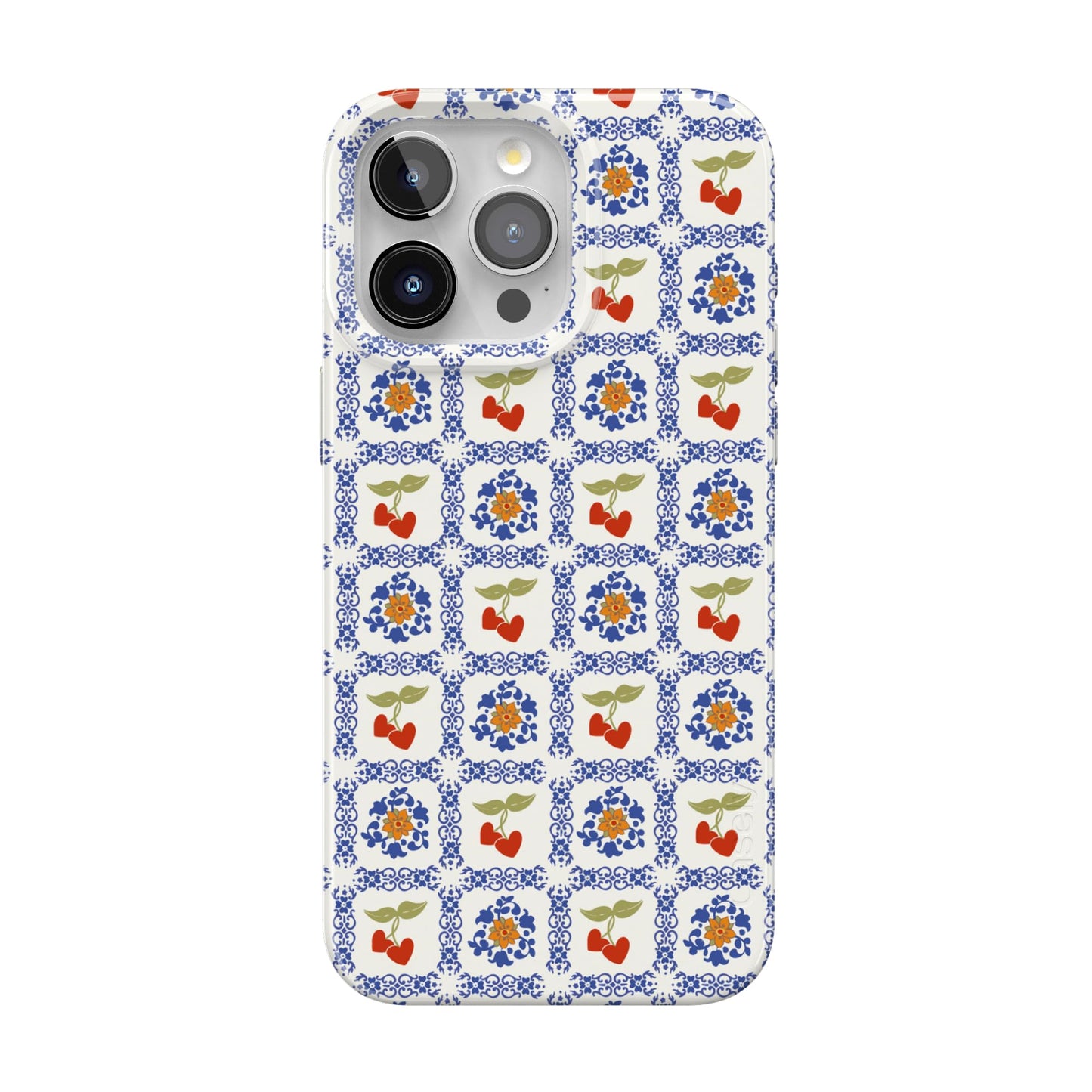 Casely iPhone 15 Pro Max Case | Nantucket Cottage | Blue Hydrangea | Compatible with MagSafe | Classic Ultra Slim Design