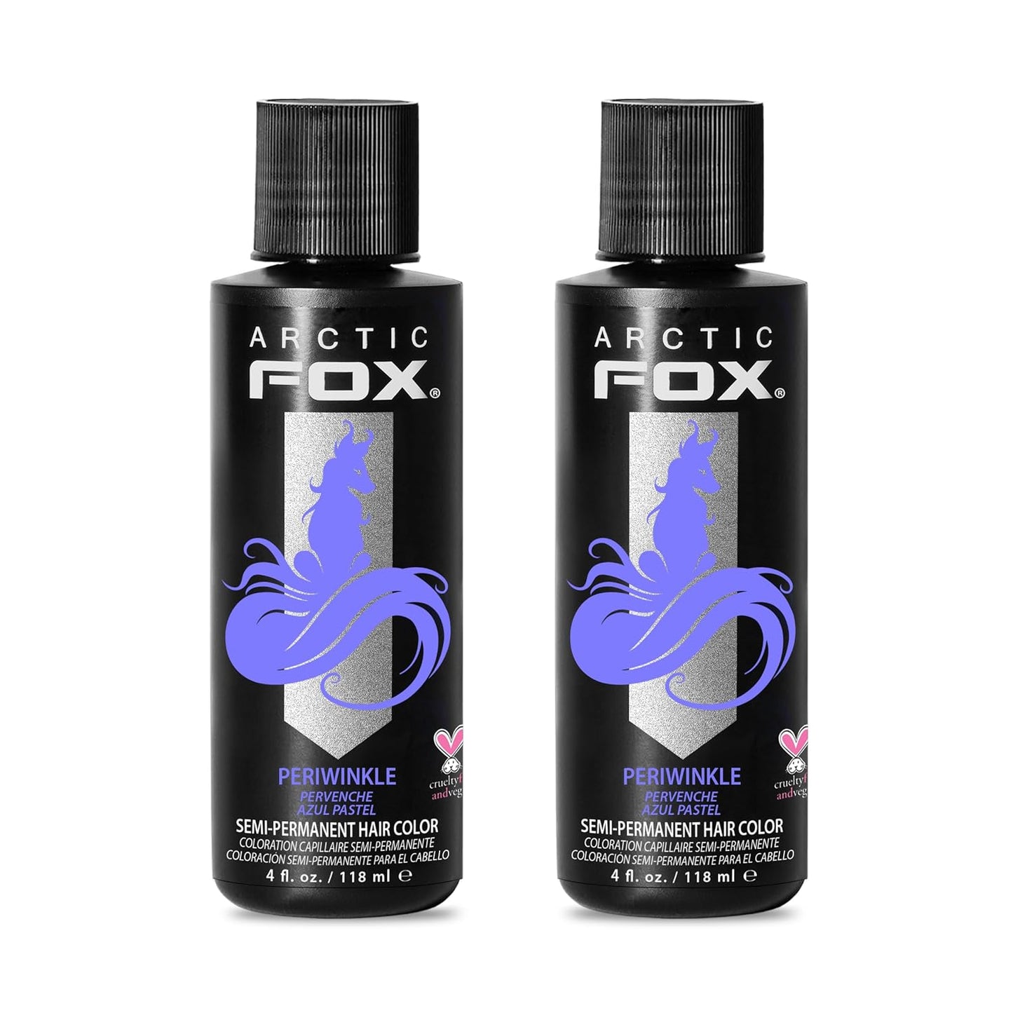 ARCTIC FOX Vegan Semi-Permanent Hair Color Dye | AURORA KISS | 5.6 Fl Oz