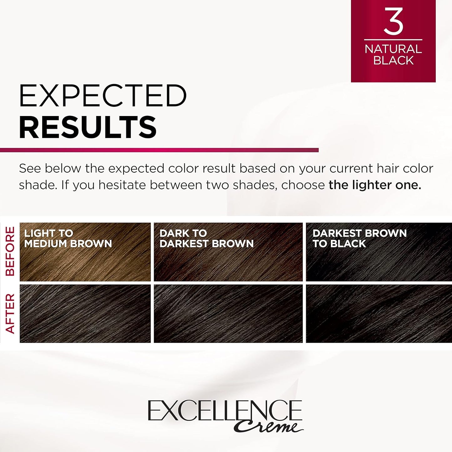Permanent Hair Color | L'Oreal Paris Excellence Creme | 1 Black | 8-Week Gray Coverage