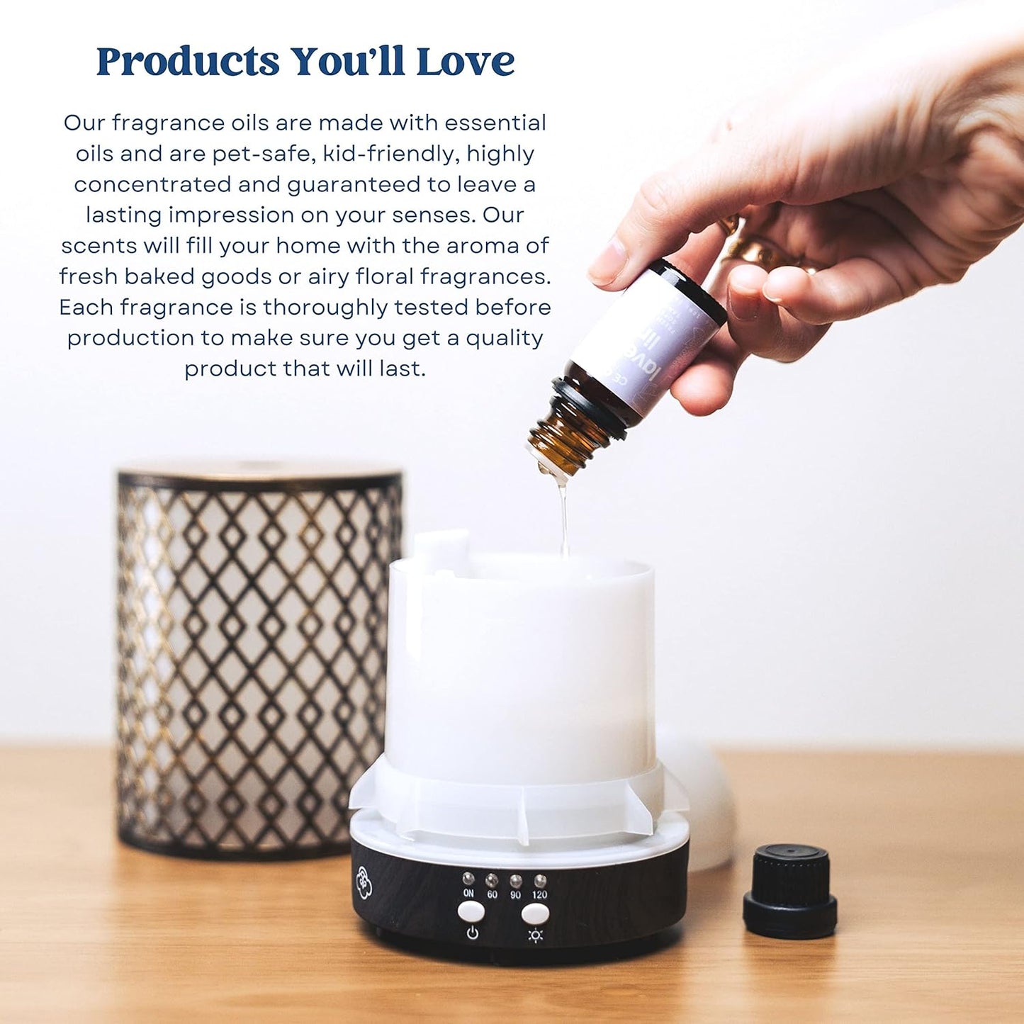 CANDECraftCo Premium Fragrance Oil – Diffuser Oils Fragrances Scented for Home, Candle Soap Making Supplies, Aromatherapy Blends for House (0.34 Fl Oz) (Champagne & Berry Mimosa)