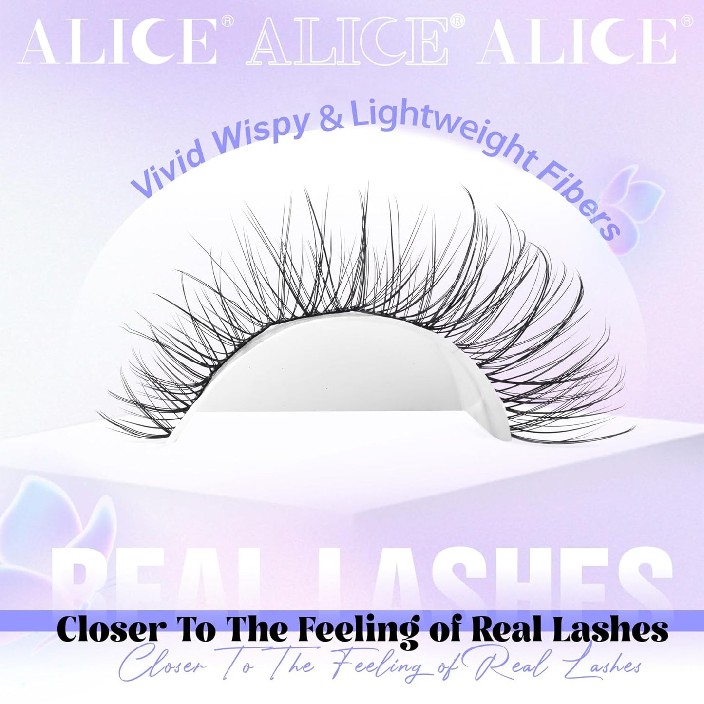 Natural Wispy Lash Extension Kit | 140pcs Clear Band Cluster Lashes for DIY