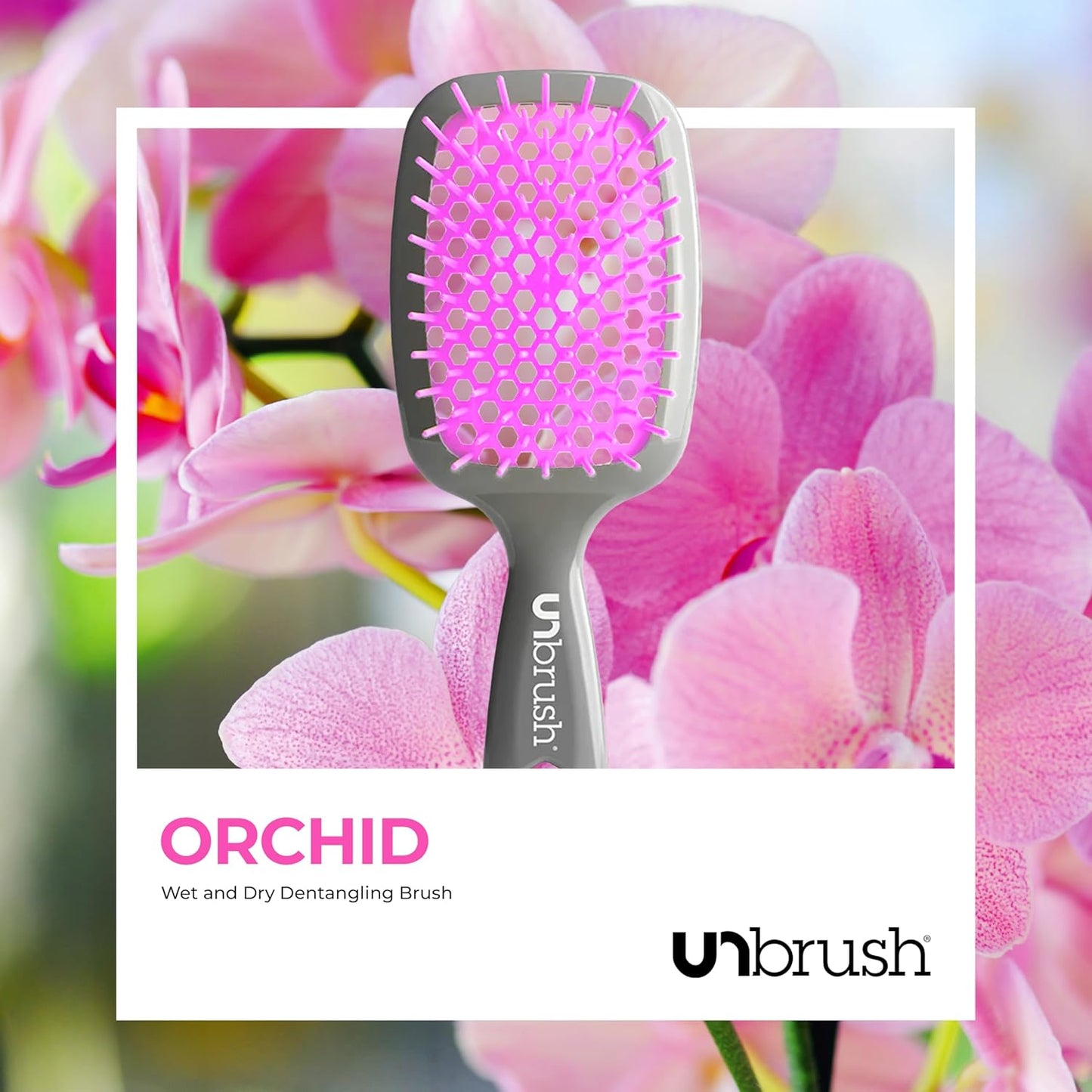 FHI Heat UNbrush Detangling Brush | Pain-Free for Wet & Dry Hair Types