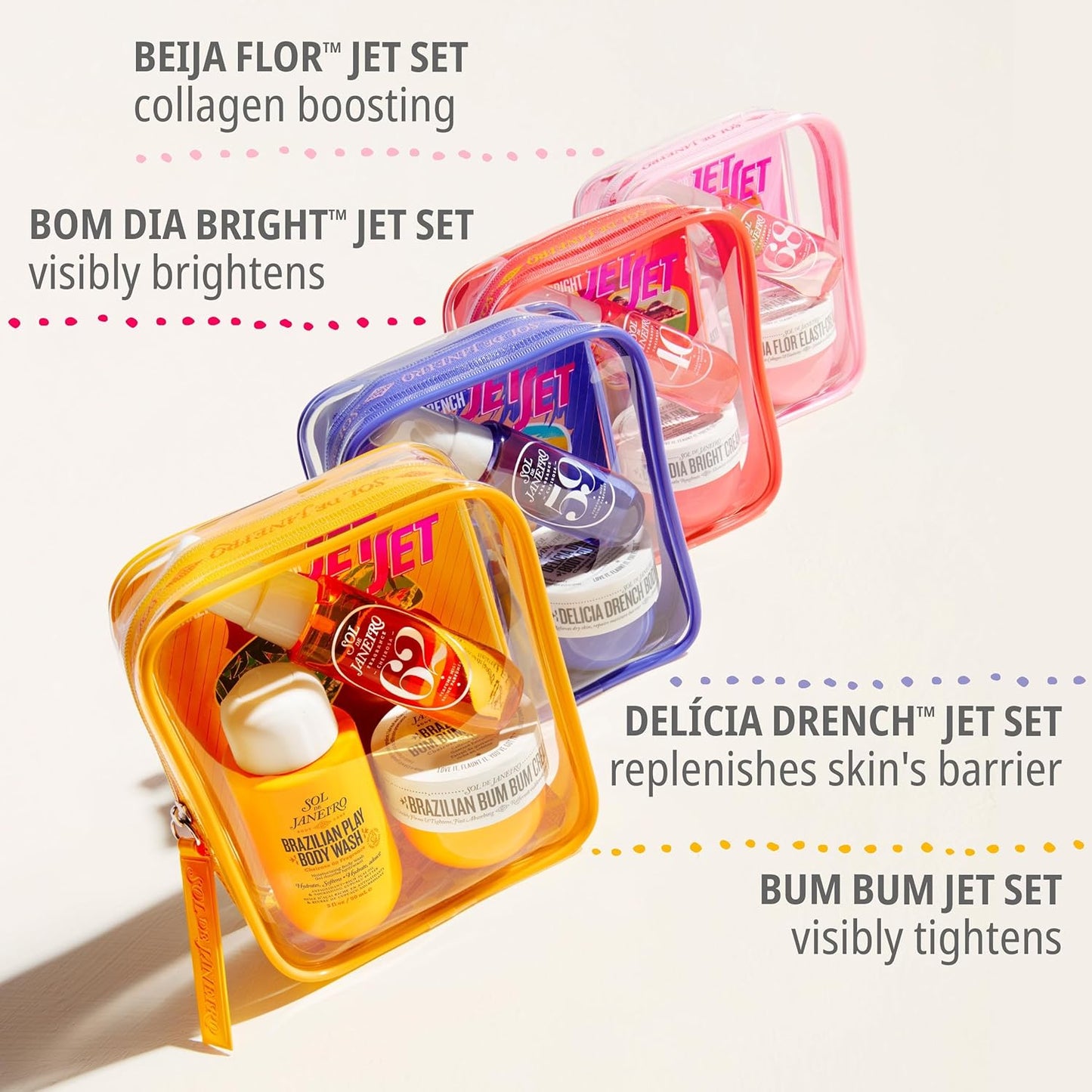 Jet Set | SOL DE JANEIRO Travel Essentials | Tropical Scented Body Care