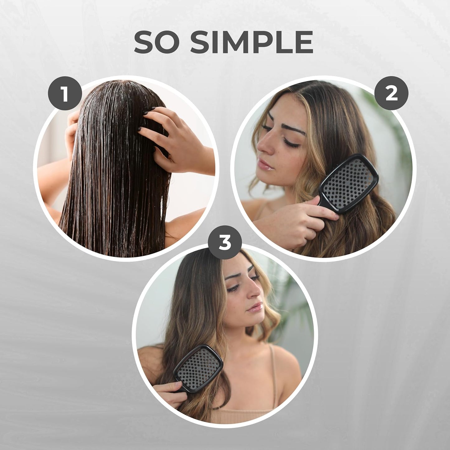 FHI Heat UNbrush Detangling Brush | Pain-Free Brushing for All Hair Types