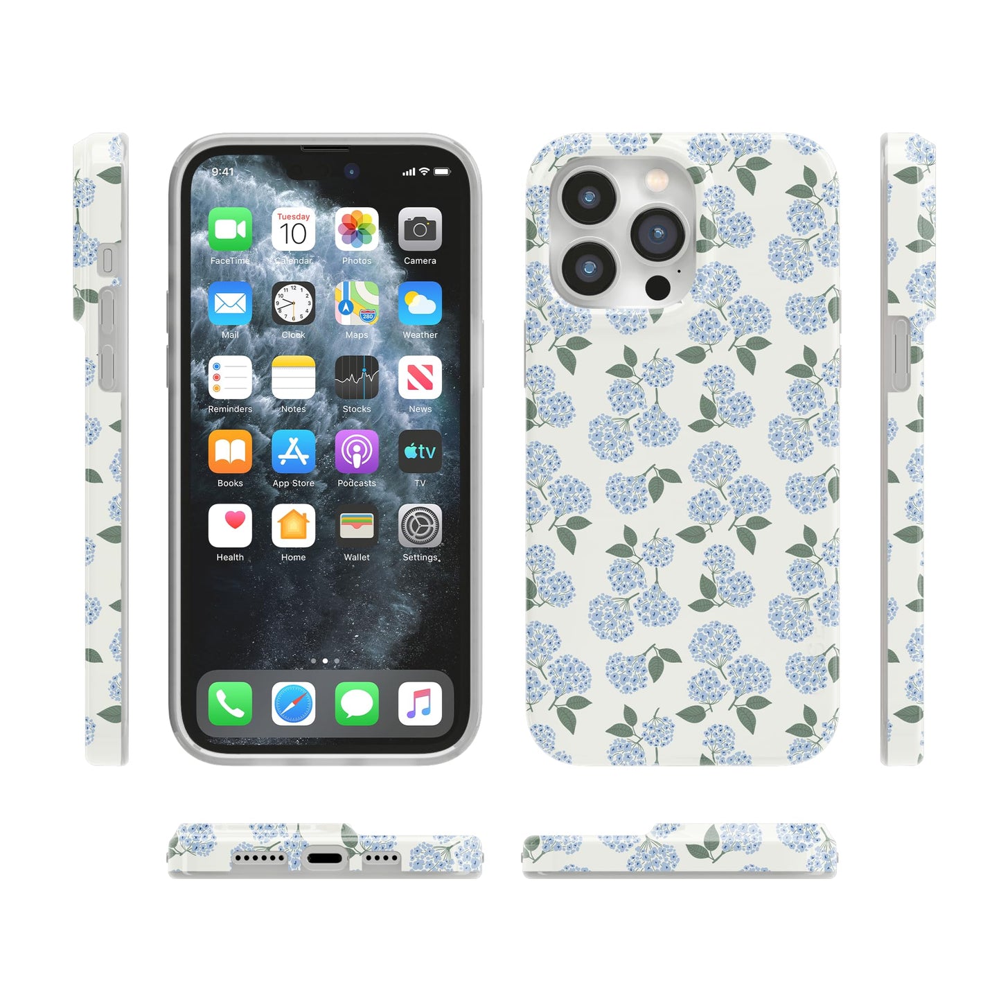 Casely iPhone 13 Pro Max Case | Here Comes The Sun | Colorblock Sunset | Classic Ultra Slim Case Design